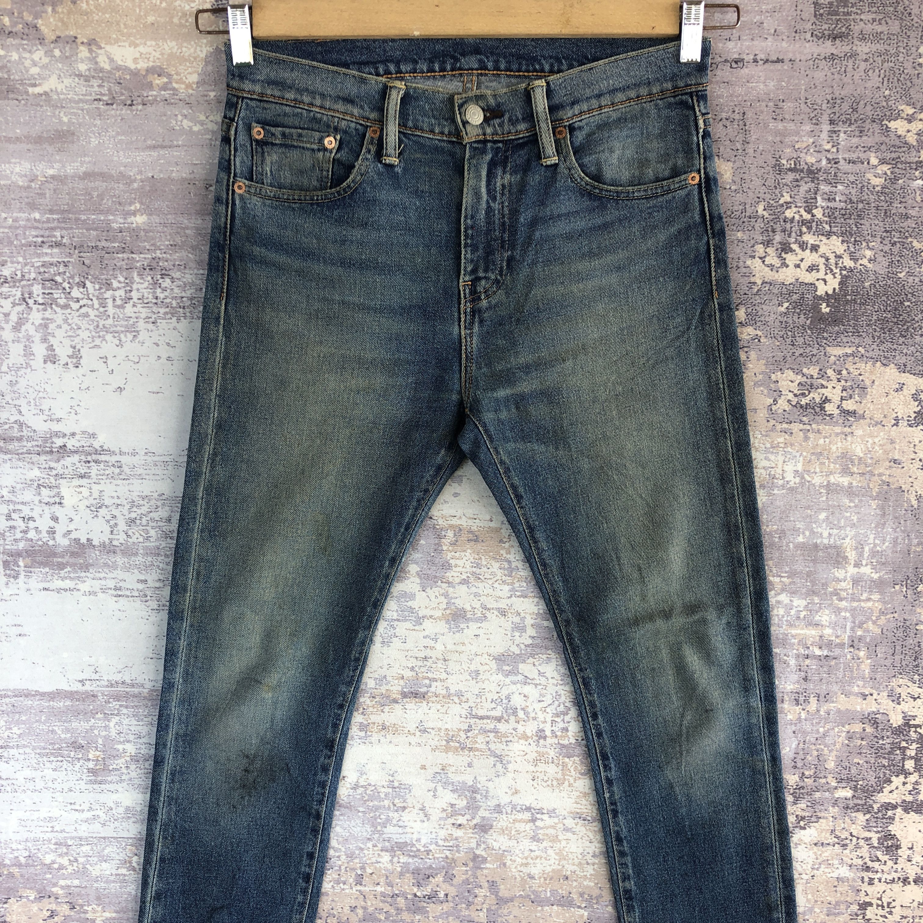 Levi's Vintage Levis 510 Jeans Slim Tapered Leg Levi's Faded Denim Size US 30 / EU 46 - 3 Thumbnail