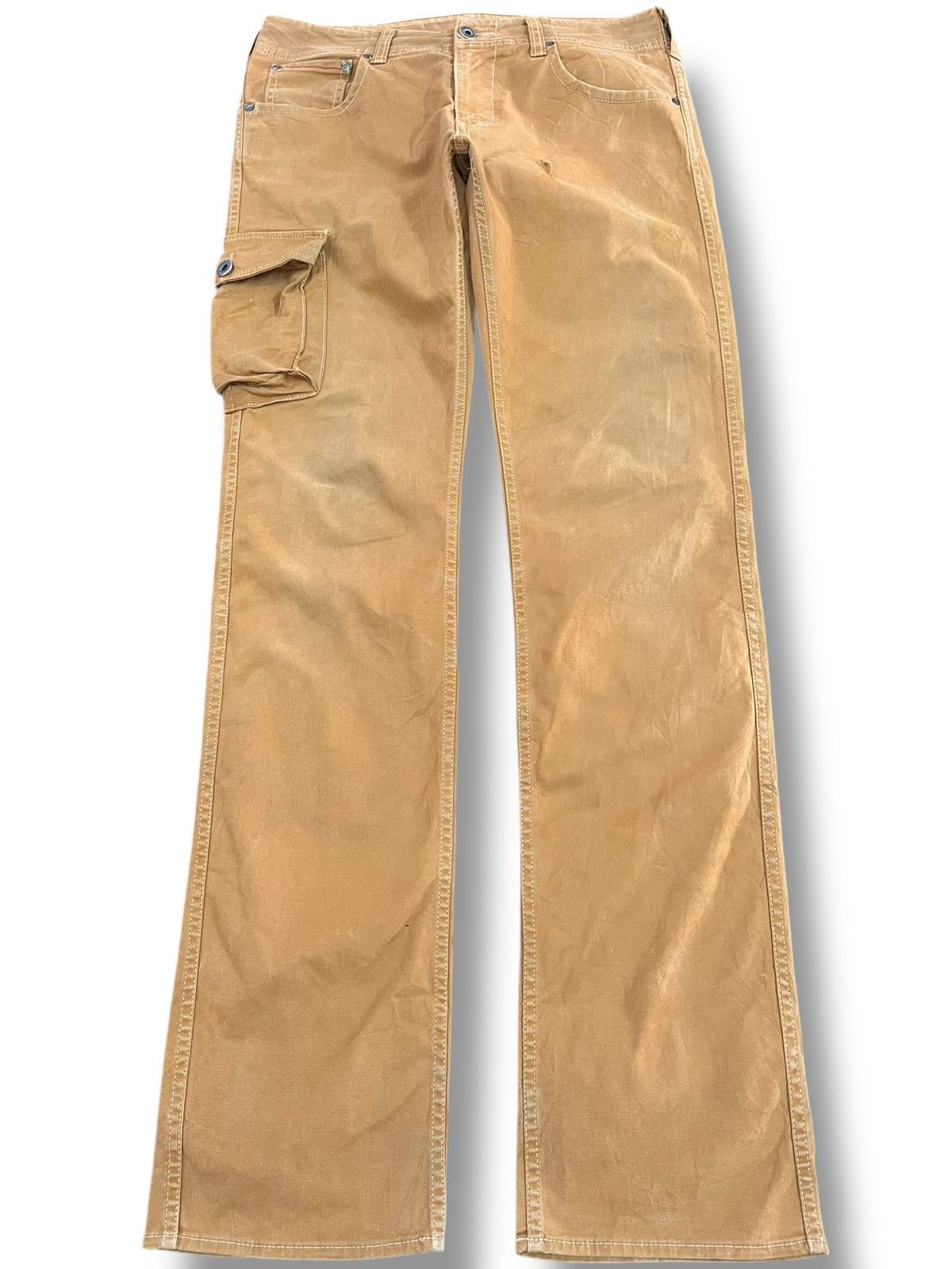 Japanese Brand × Johnbull Vintage Johnbull Brown Cargo Denim Size US 32 / EU 48 - 1 Thumbnail
