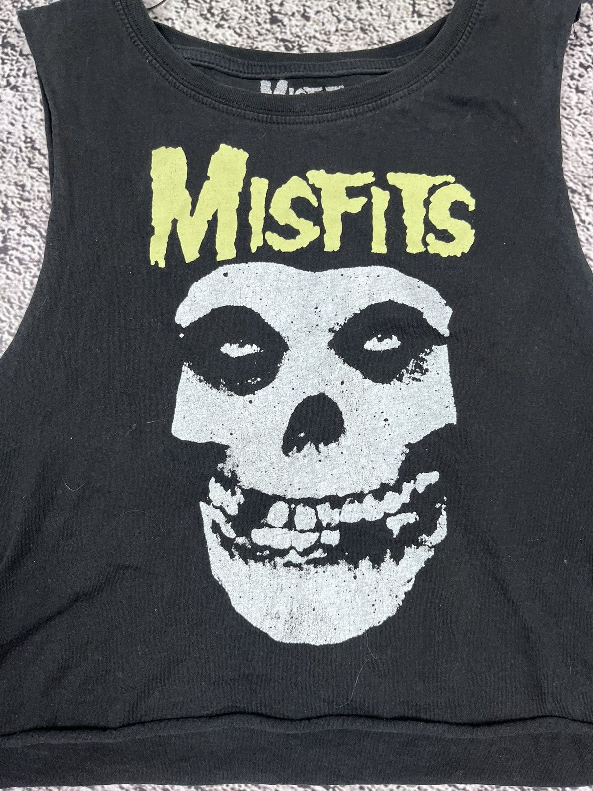 Band Tees Vintage misfits logo skull tank top Size S / US 4 / IT 40 - 2 Thumbnail