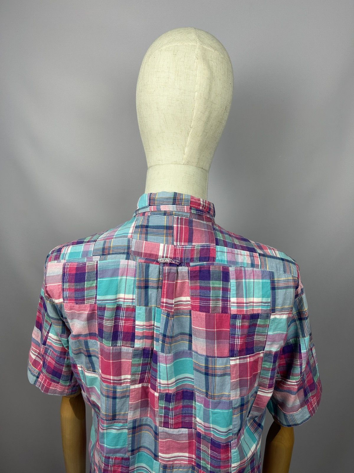 Gant GANT Forbet Madras Patches linen blend short sleeve shirt M Size US M / EU 48-50 / 2 - 7 Thumbnail