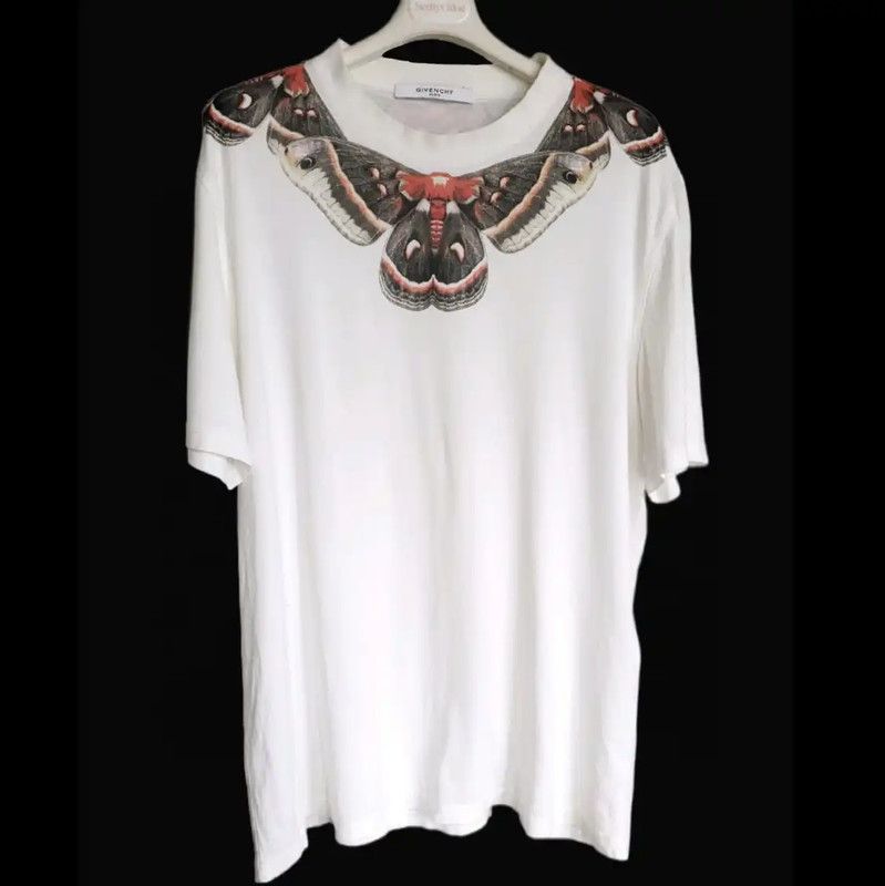 Givenchy Givenchy Summer White Graphic Cotton T-Shirt 0089 Size US S / EU 44-46 / 1 - 1 Thumbnail