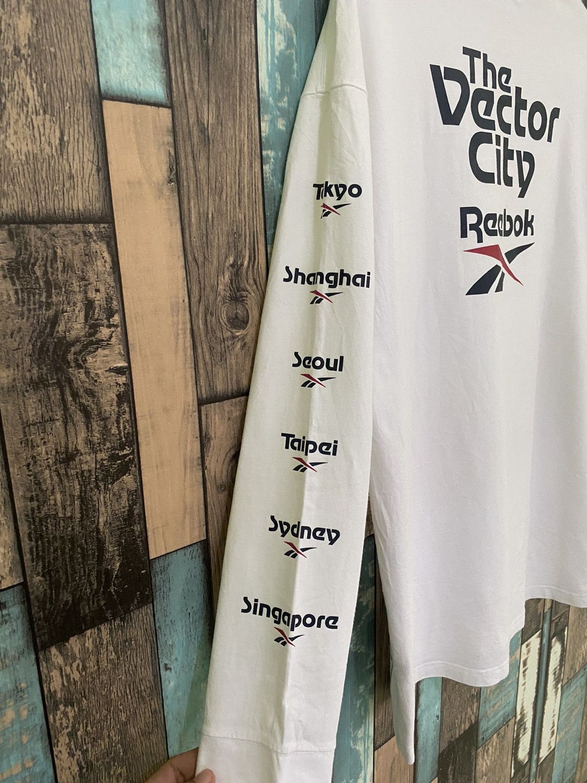 Reebok × Sports Specialties Reebox Dector City Sleeve Logo Tee Size US XL / EU 56 / 4 - 4 Thumbnail