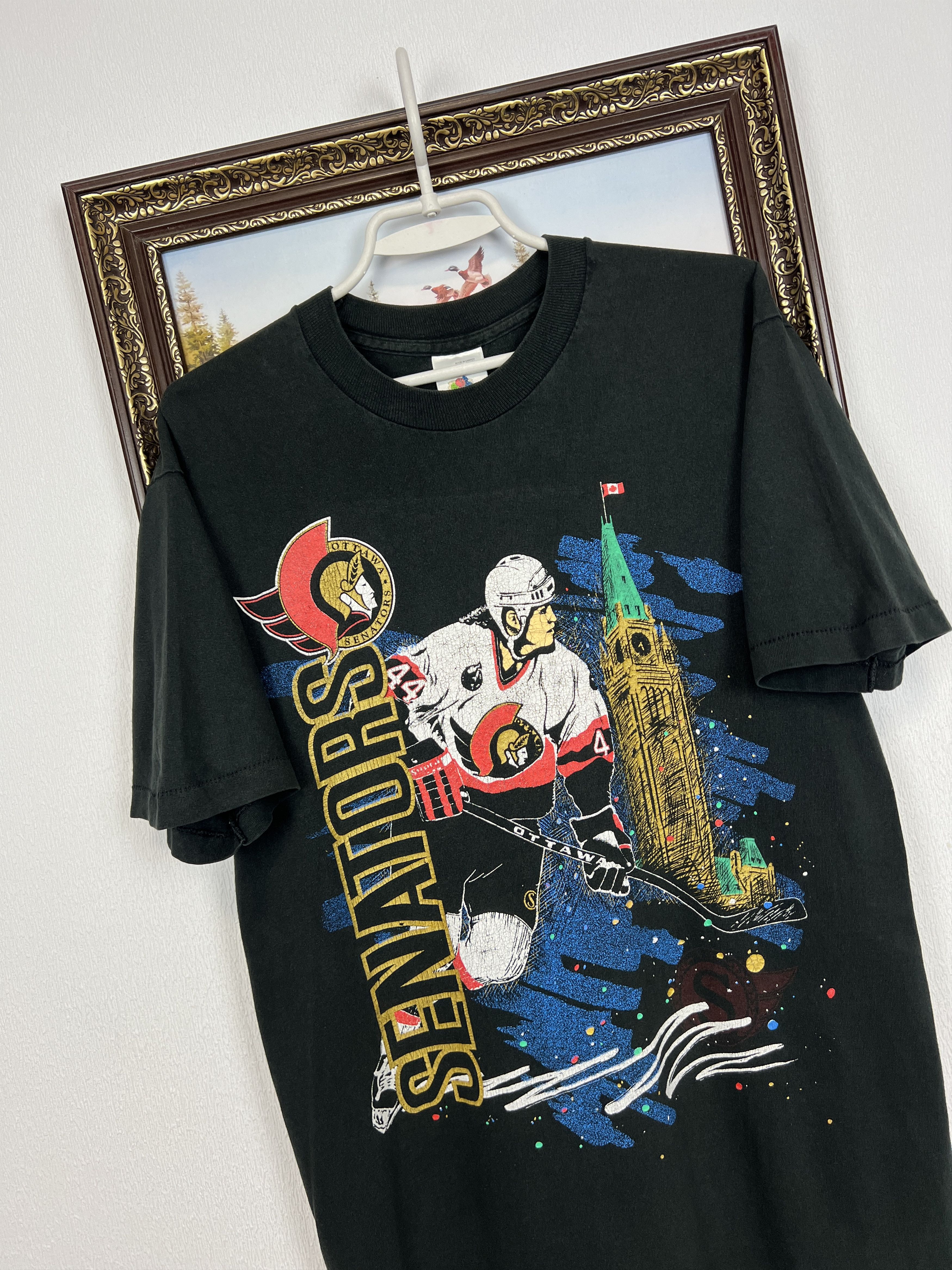 Vintage Vintage Ottawa Senators Shirt NHL Hockey Over Tee Shirt Size US M / EU 48-50 / 2 - 4 Thumbnail