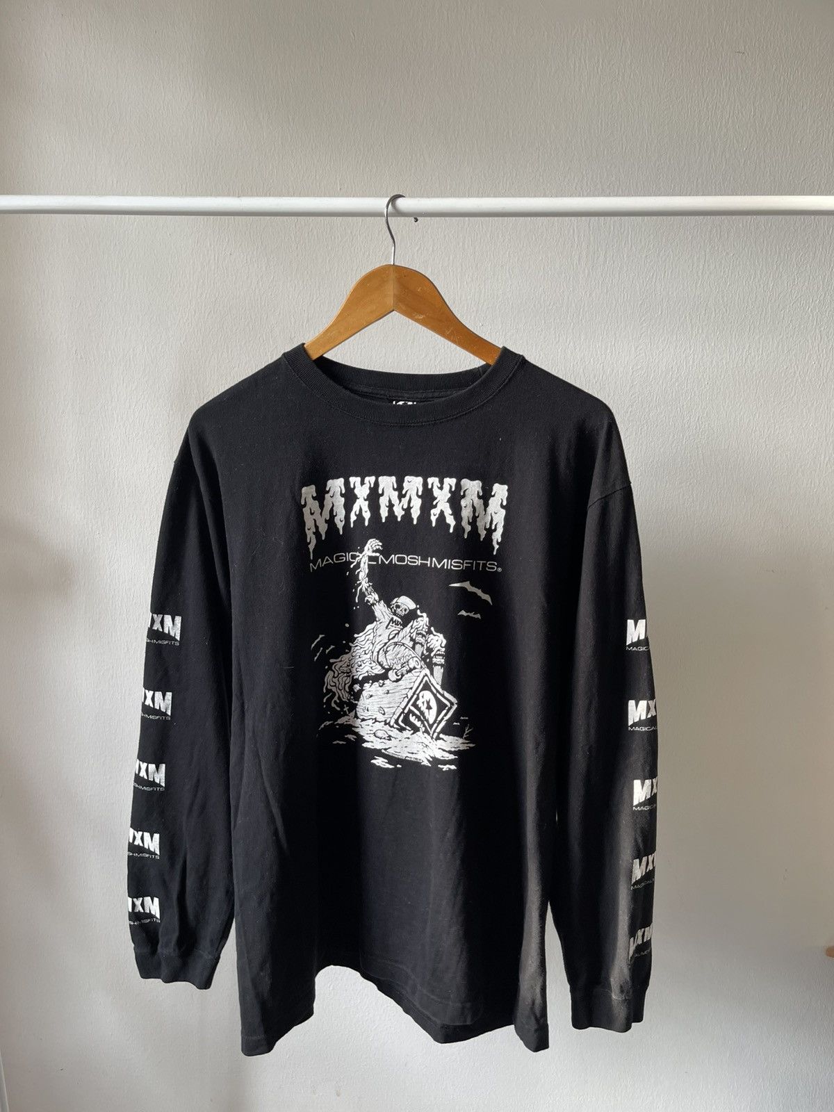Band Tees × Shorty's Skateboards × Vintage Mxmxm magical mosh misfits Long sleeve Tee Size US L / EU 52-54 / 3 - 4 Thumbnail