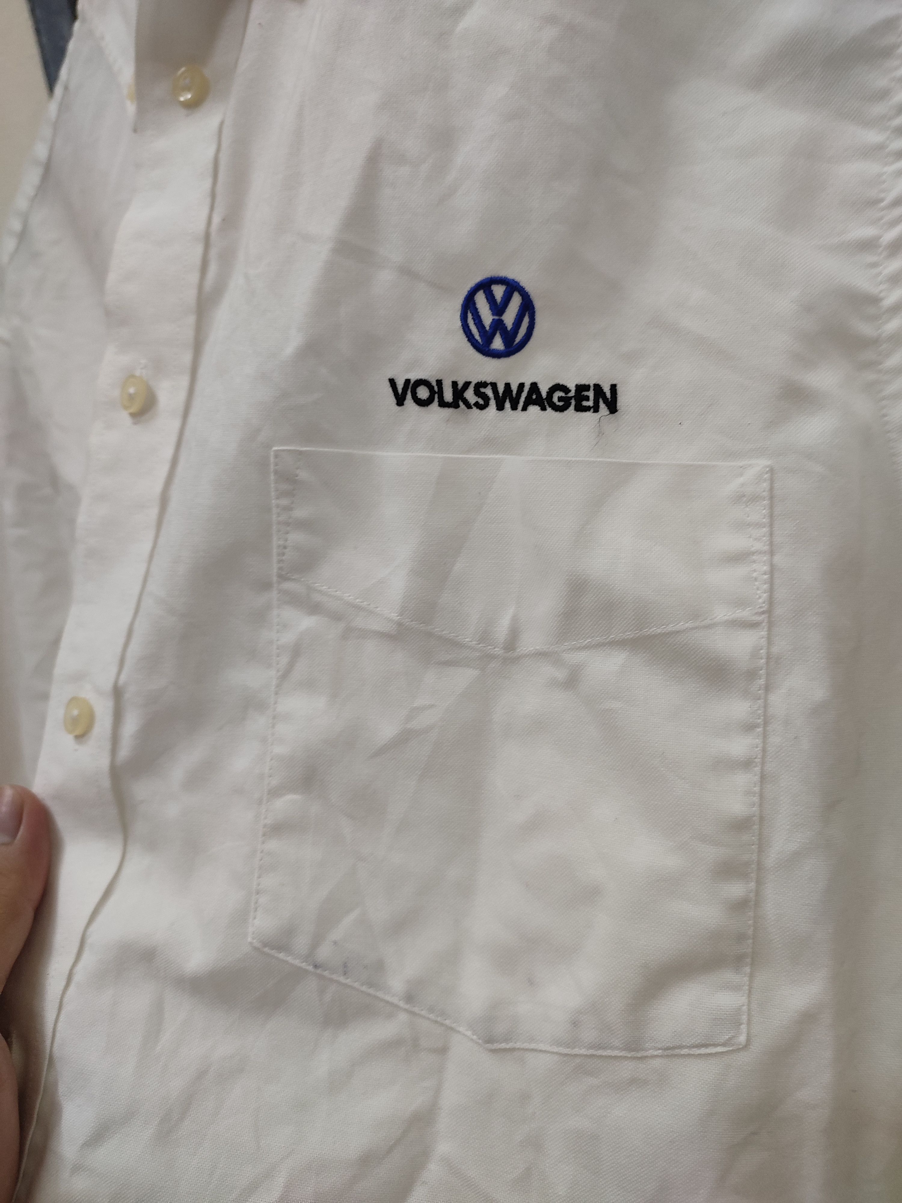 Vintage Vintage 🔥Volkswagen Workers Button up Rare Size US M / EU 48-50 / 2 - 5 Thumbnail