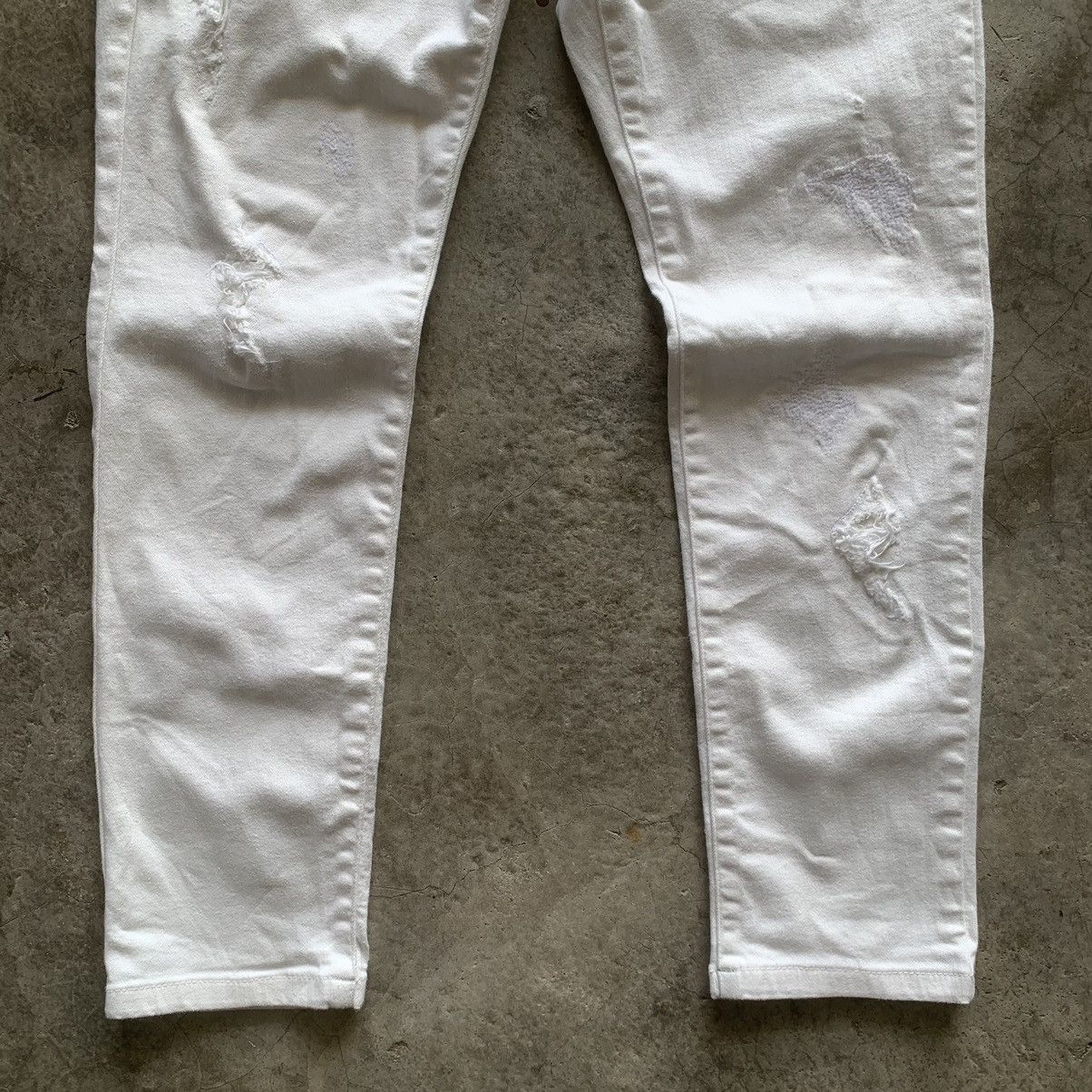 Tornado Mart tornado mart white skinny jeans Size US 32 / EU 48 - 2 Thumbnail