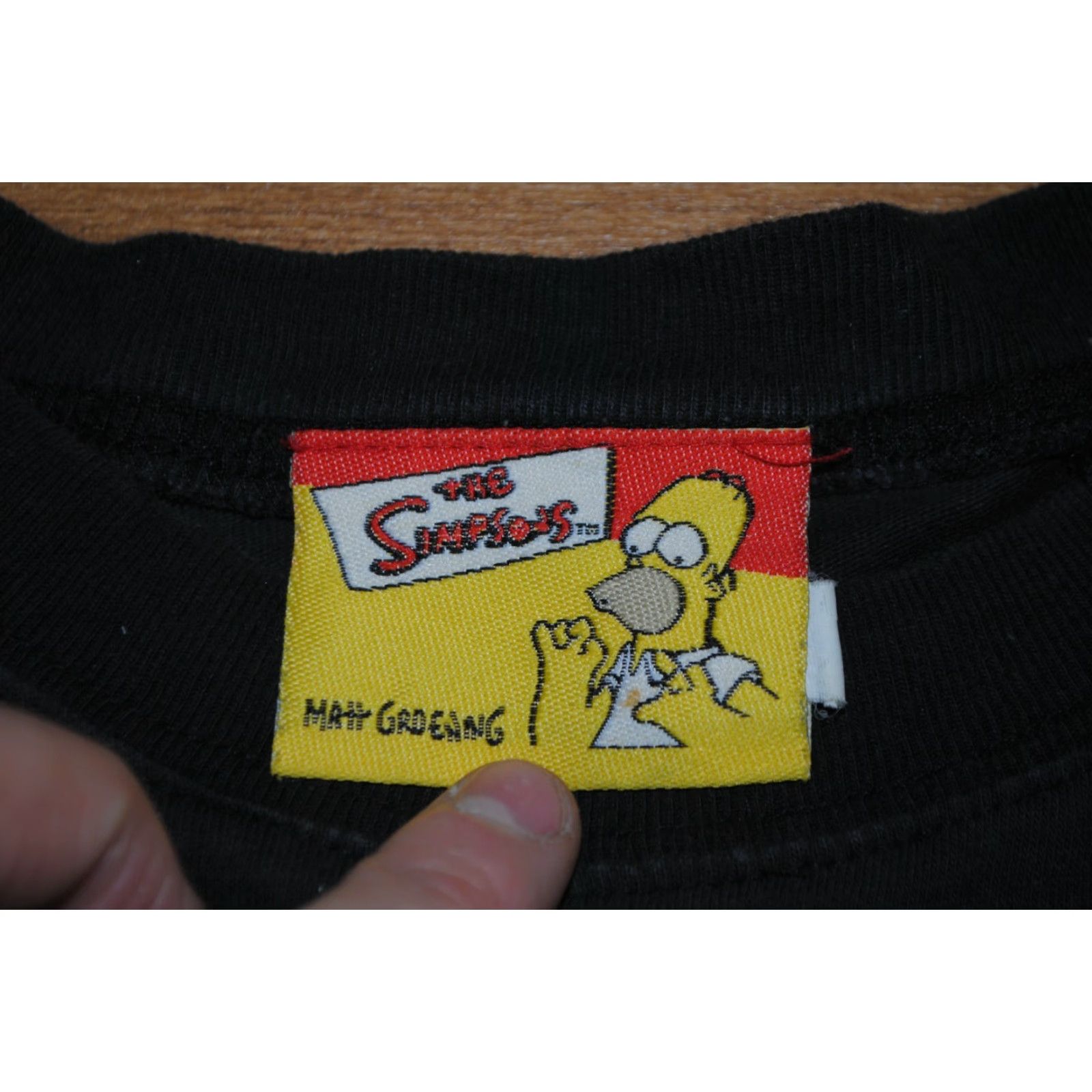 Vintage VINTAGE The Simpsons Shirt MATT GROENING Shirt Black Size M Woman/Man? Size US M / EU 48-50 / 2 - 4 Thumbnail
