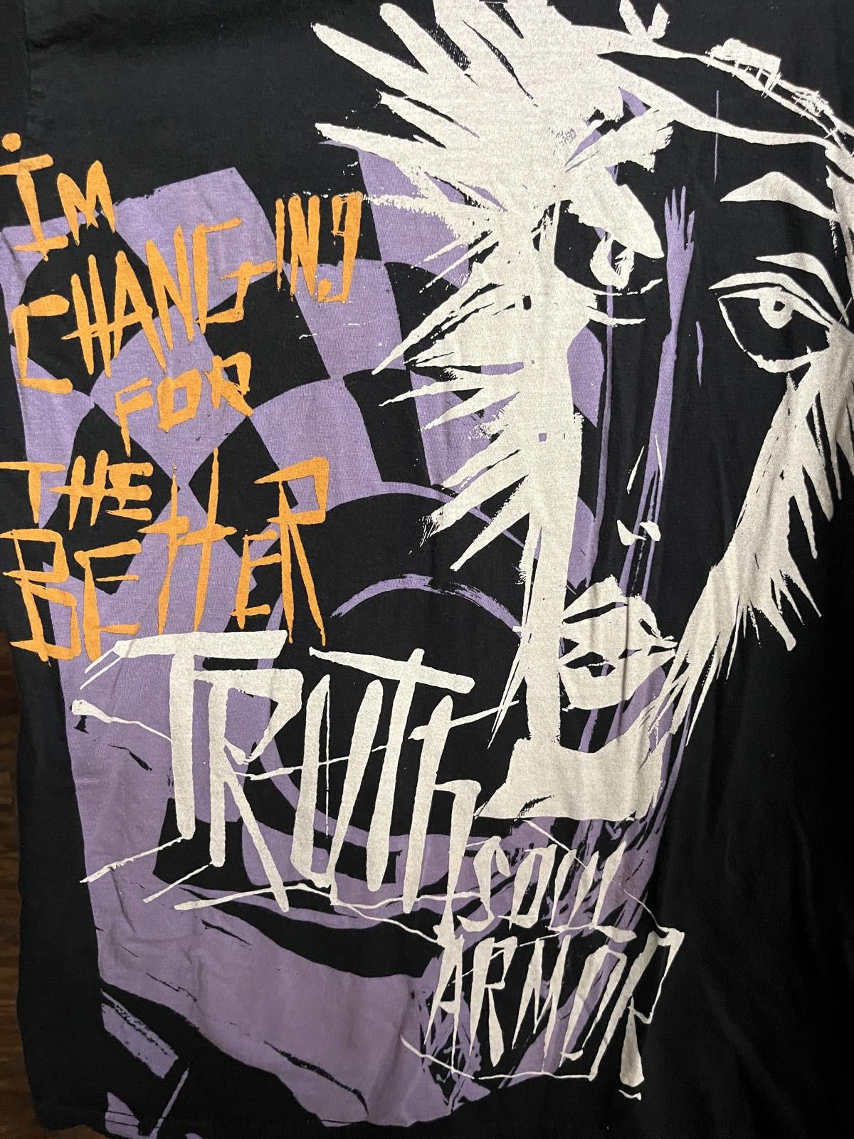 Designer Y2K Truth Soud Power T-shirt Christian Action Sports Tee Size US S / EU 44-46 / 1 - 2 Thumbnail