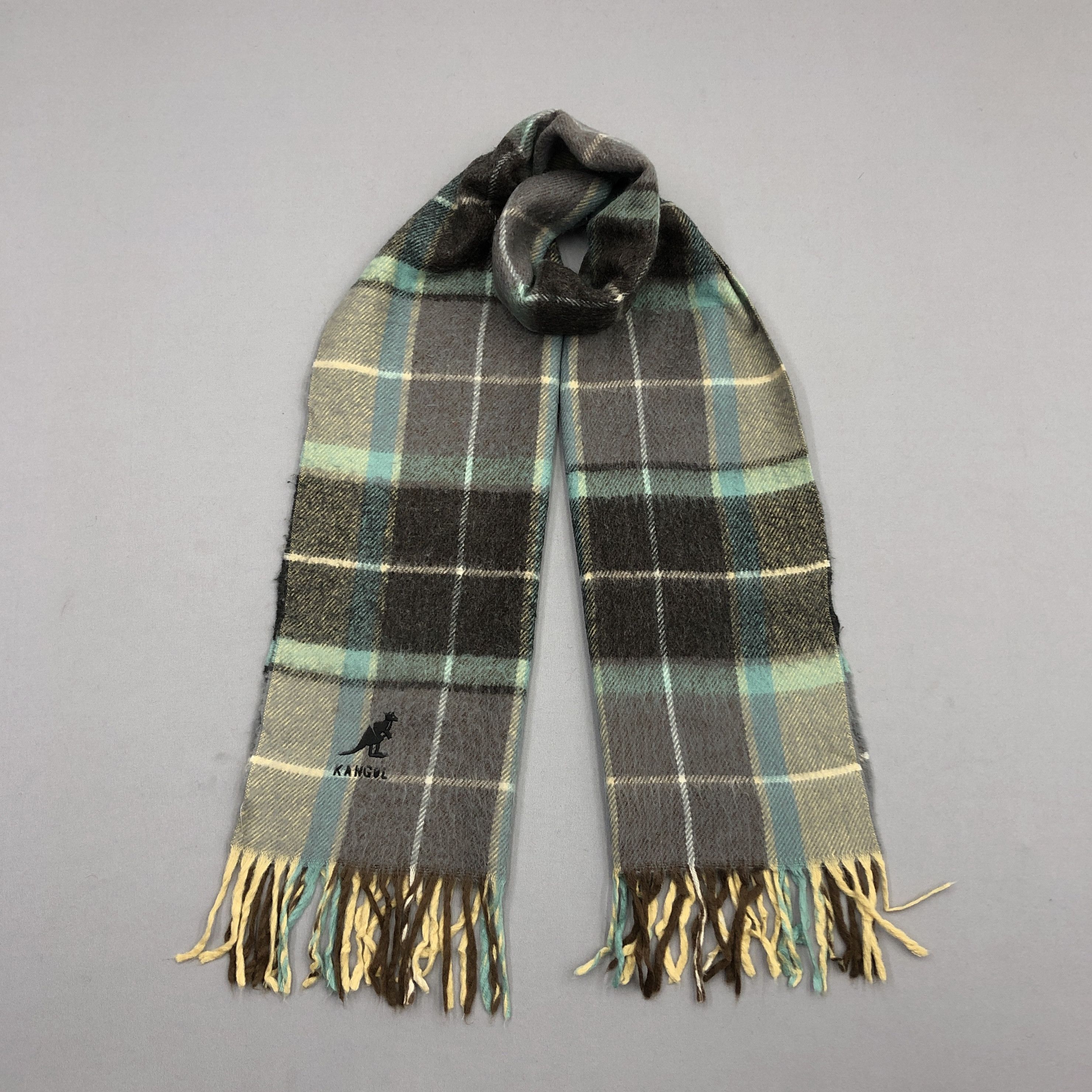 Vintage Kangol Scarf Muffler Wool Cashmere Scarves