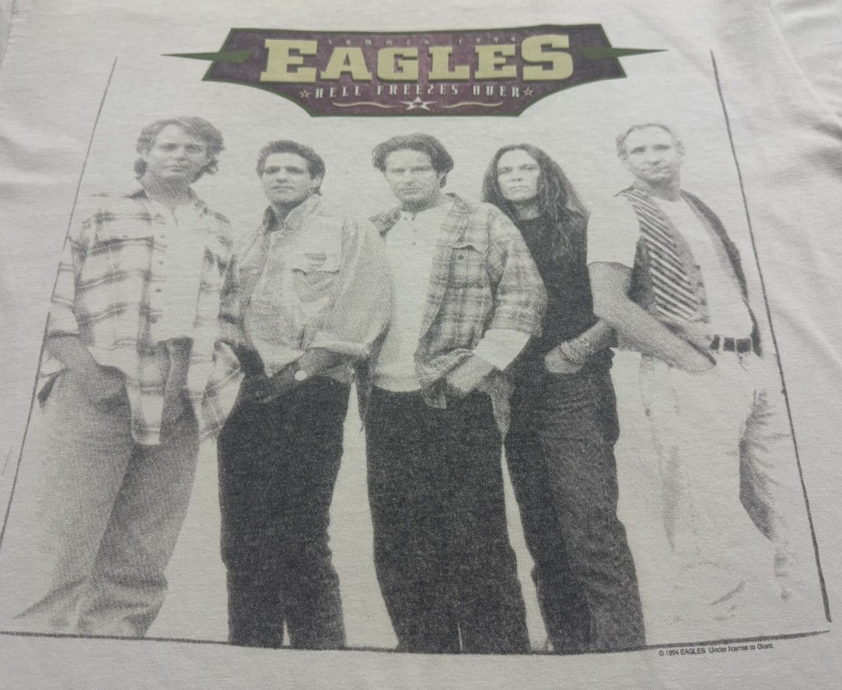Band Tees × Vintage Vintage 90’s Eagle Tee Tag By Giant Size US L / EU 52-54 / 3 - 3 Thumbnail