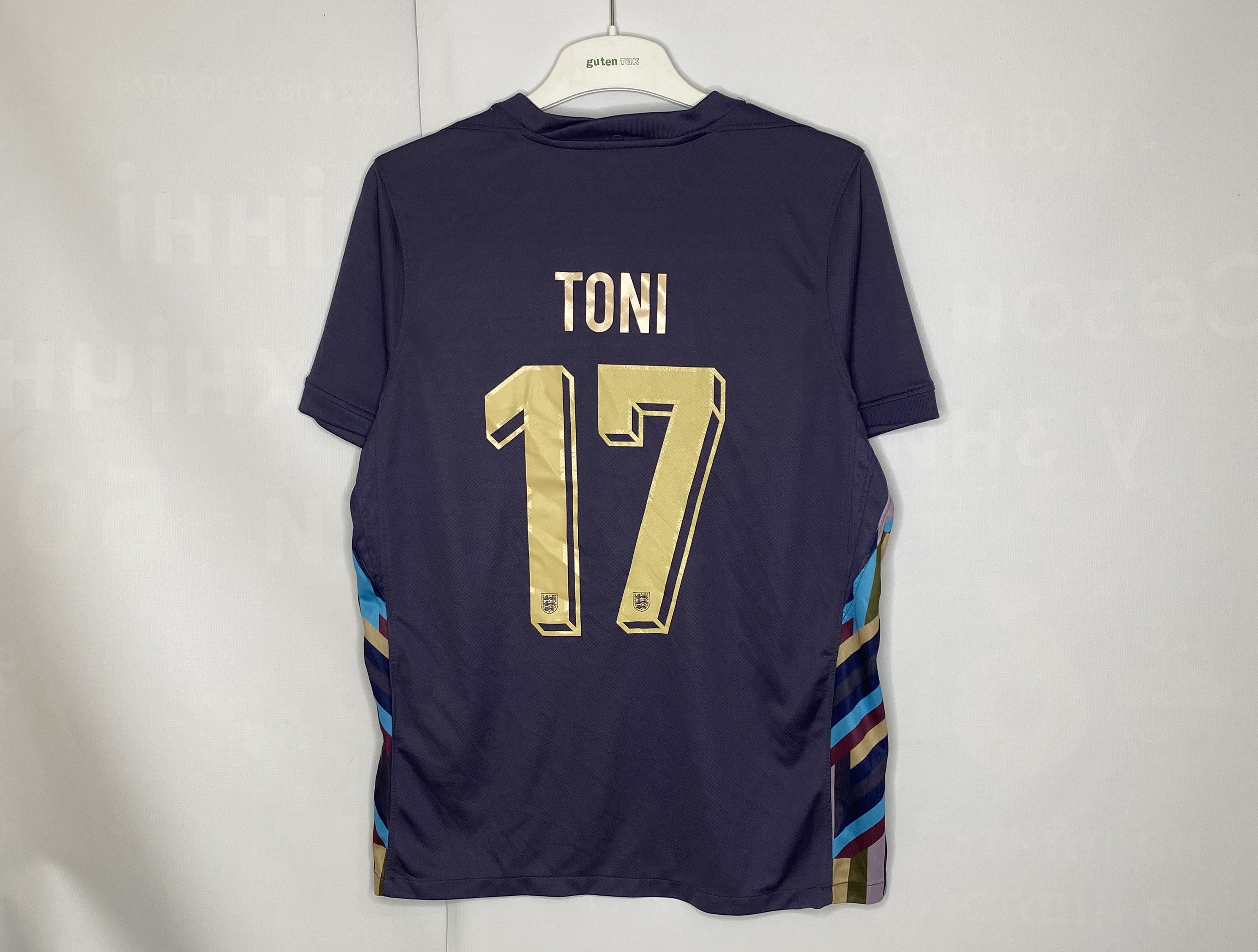 Nike × UEFA ENGLAND TEAM 2024 2025 AWAY FOOTBALL SHIRT SOCCER JERSEY Size US M / EU 48-50 / 2 - 2 Thumbnail