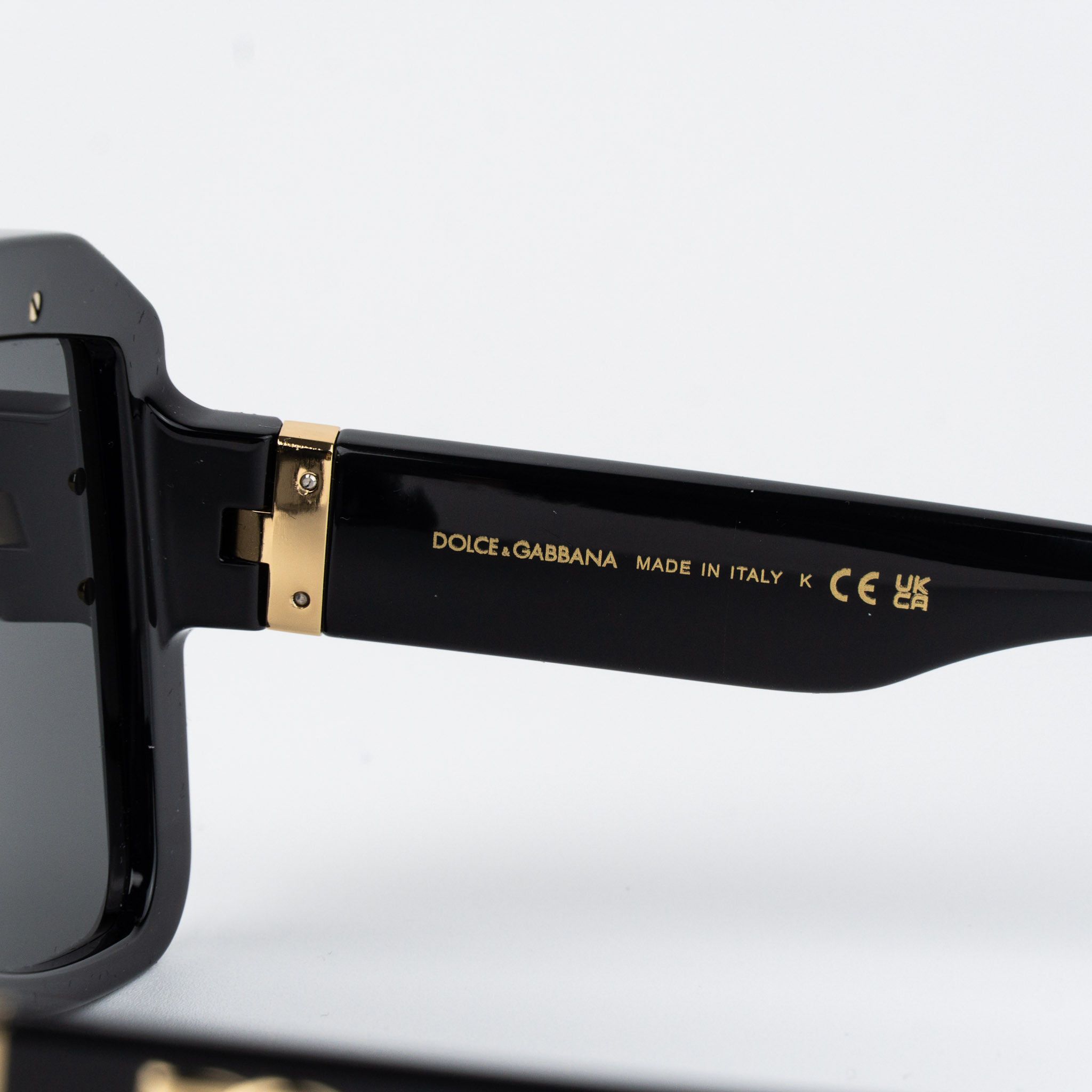Dolce & Gabbana D&G Women Sunglasses Black Grey DG6205 501/87 NEW AUTHENTIC Size ONE SIZE - 7 Thumbnail