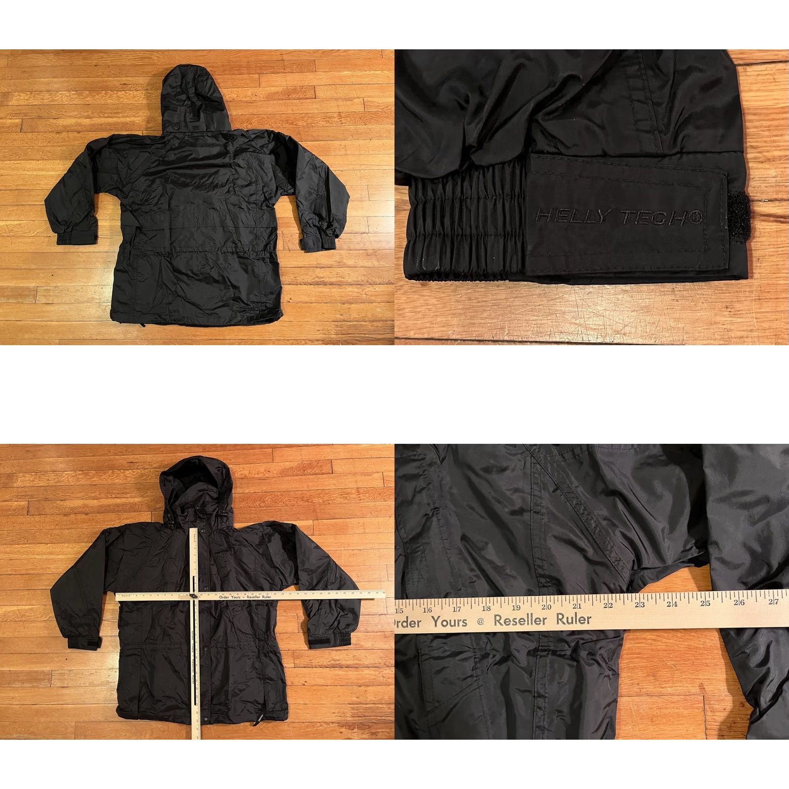 Helly Hansen Helly Hansen Hooded Packable Rain Jacket Men’s M Black Jacket Size US M / EU 48-50 / 2 - 8 Thumbnail