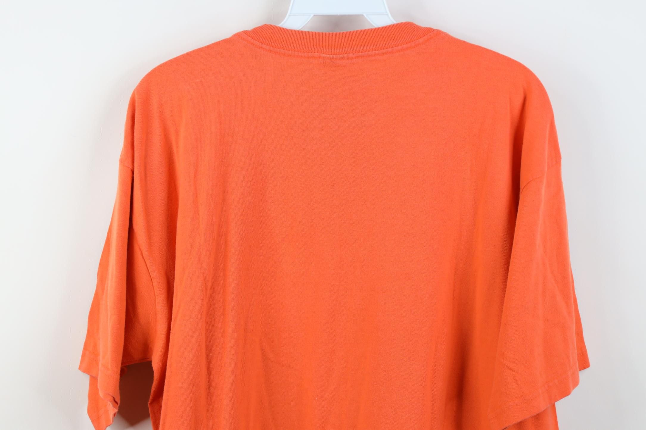 Gap Vintage 90s Y2K Gap Geometric T-Shirt Orange Cotton USA Size US M / EU 48-50 / 2 - 12 Thumbnail