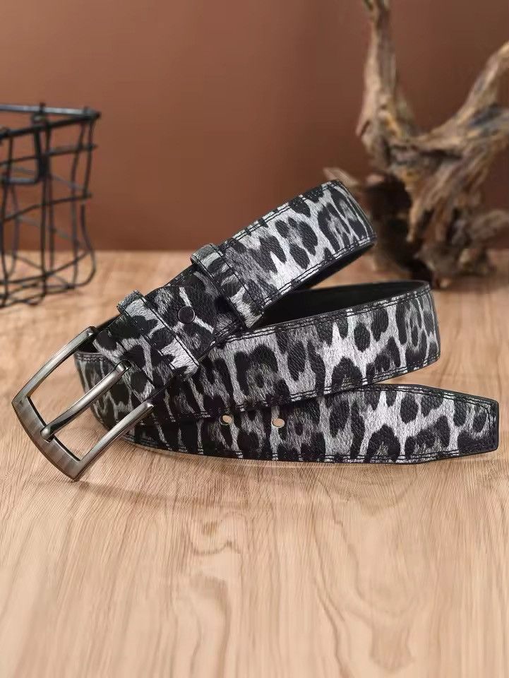 Leather 130 cm Mizuhara x Maki Camo Pu Leather Belt Size ONE SIZE - 2 Thumbnail