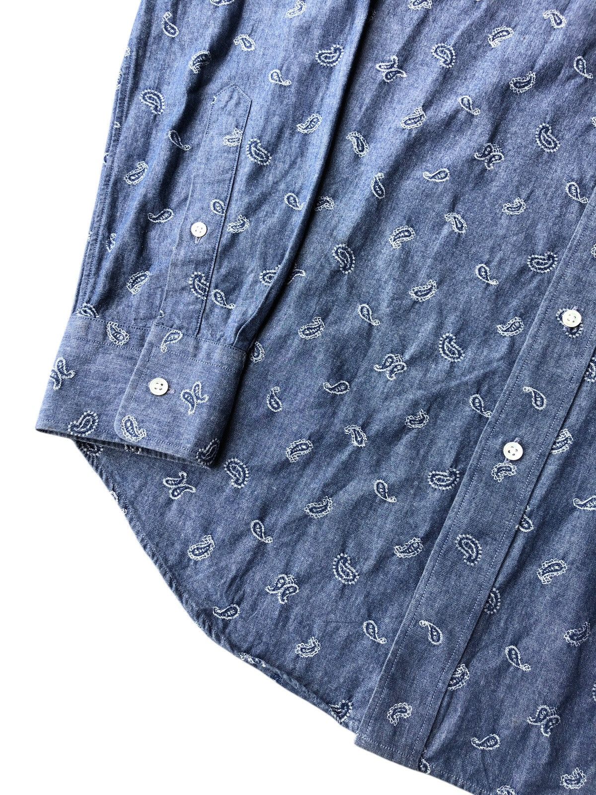 Japanese Brand × URBAN RESEARCH DOORS URBAN RESEARCH DOORS Mens Blue Paisley slim fit Size US S / EU 44-46 / 1 - 5 Thumbnail