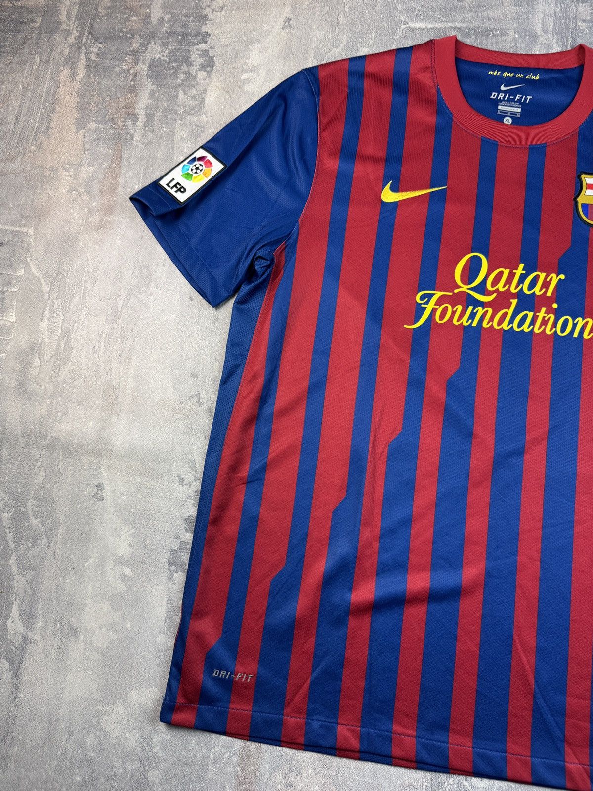 Nike FC Barcelona Nike Soccer Jersey Football 2012 Home Size US XL / EU 56 / 4 - 2 Thumbnail