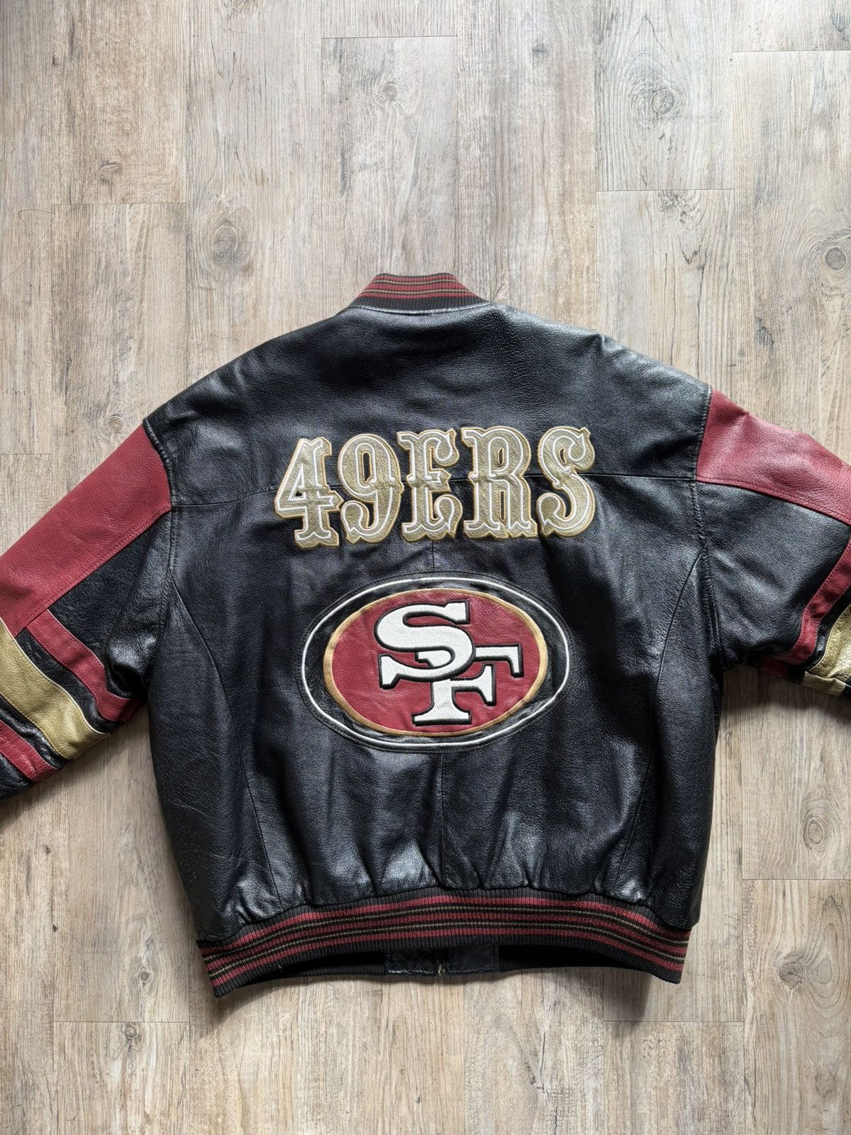 Other San Francisco 49ers Leather Jacket (SF Logo) Size US XL / EU 56 / 4 - 5 Thumbnail