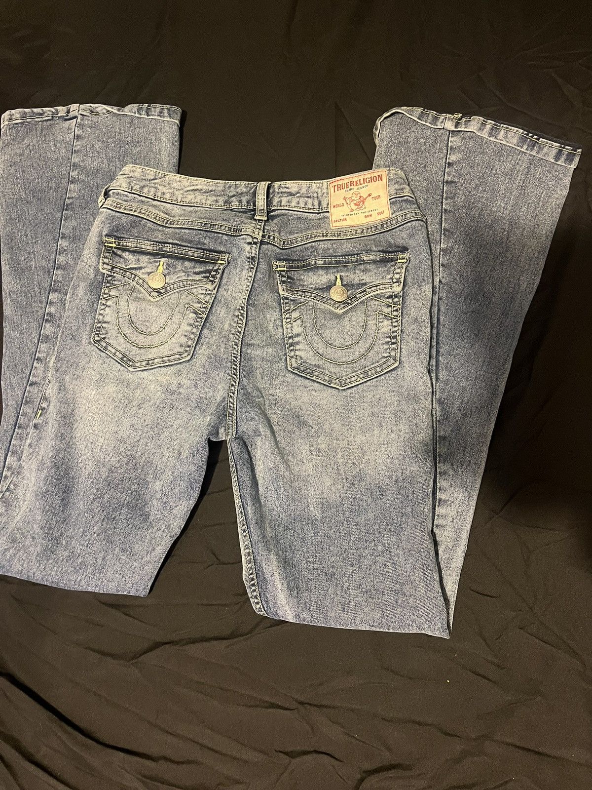True Religion Joey Mid Rise Flare Jeans Size 28" / US 6 / IT 42 - 1 Thumbnail