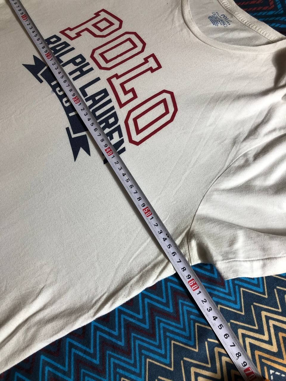 Polo Ralph Lauren Streetwear T-Shirt white big Polo Ralph Lauren Y2K Vintage Size US XL / EU 56 / 4 - 12 Thumbnail