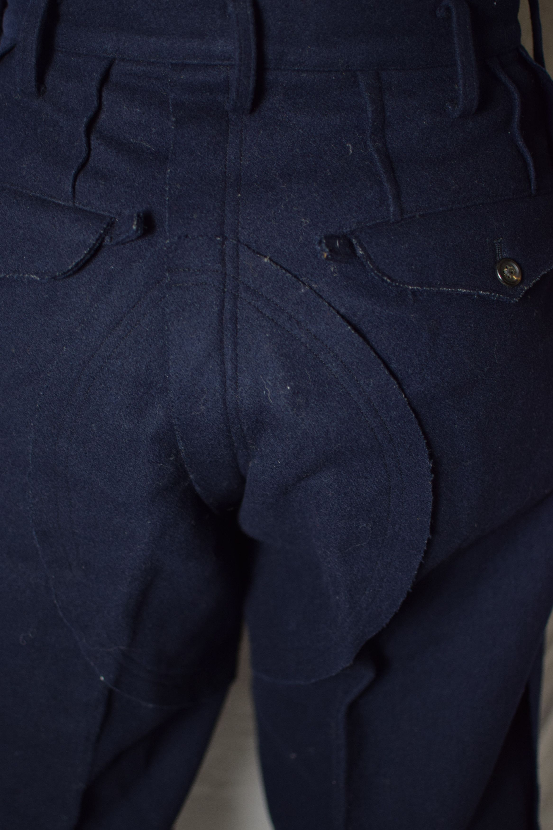 Yohji Yamamoto YYPH AW93 Wool-Linen Pants - HP-P54-111 Size US 30 / EU 46 - 10 Thumbnail