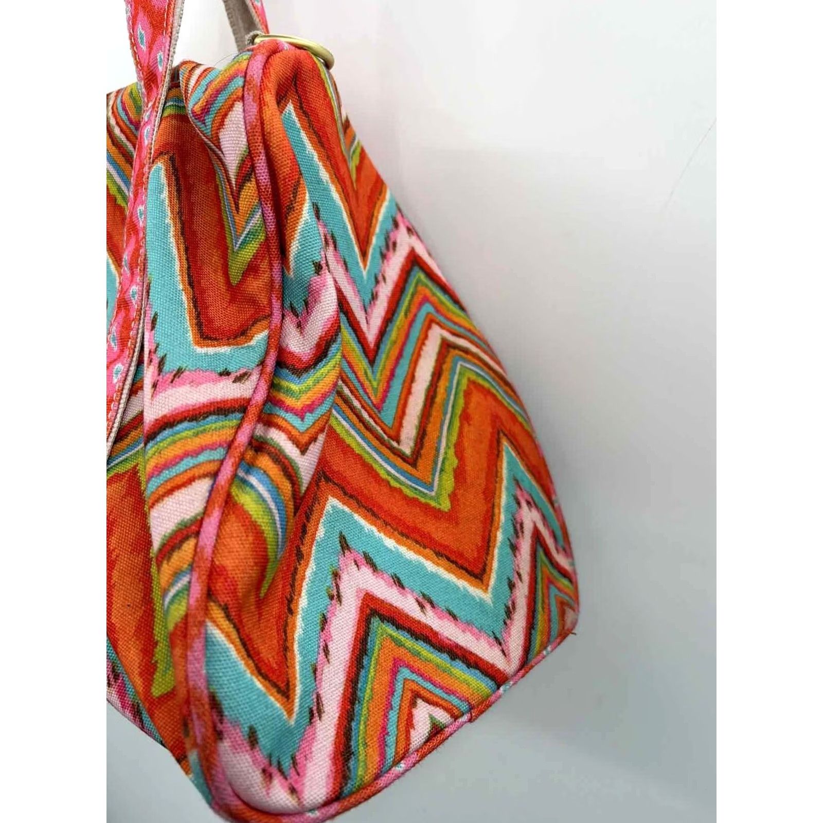 Vintage Dena Orange Travel Bag Size ONE SIZE - 2 Thumbnail