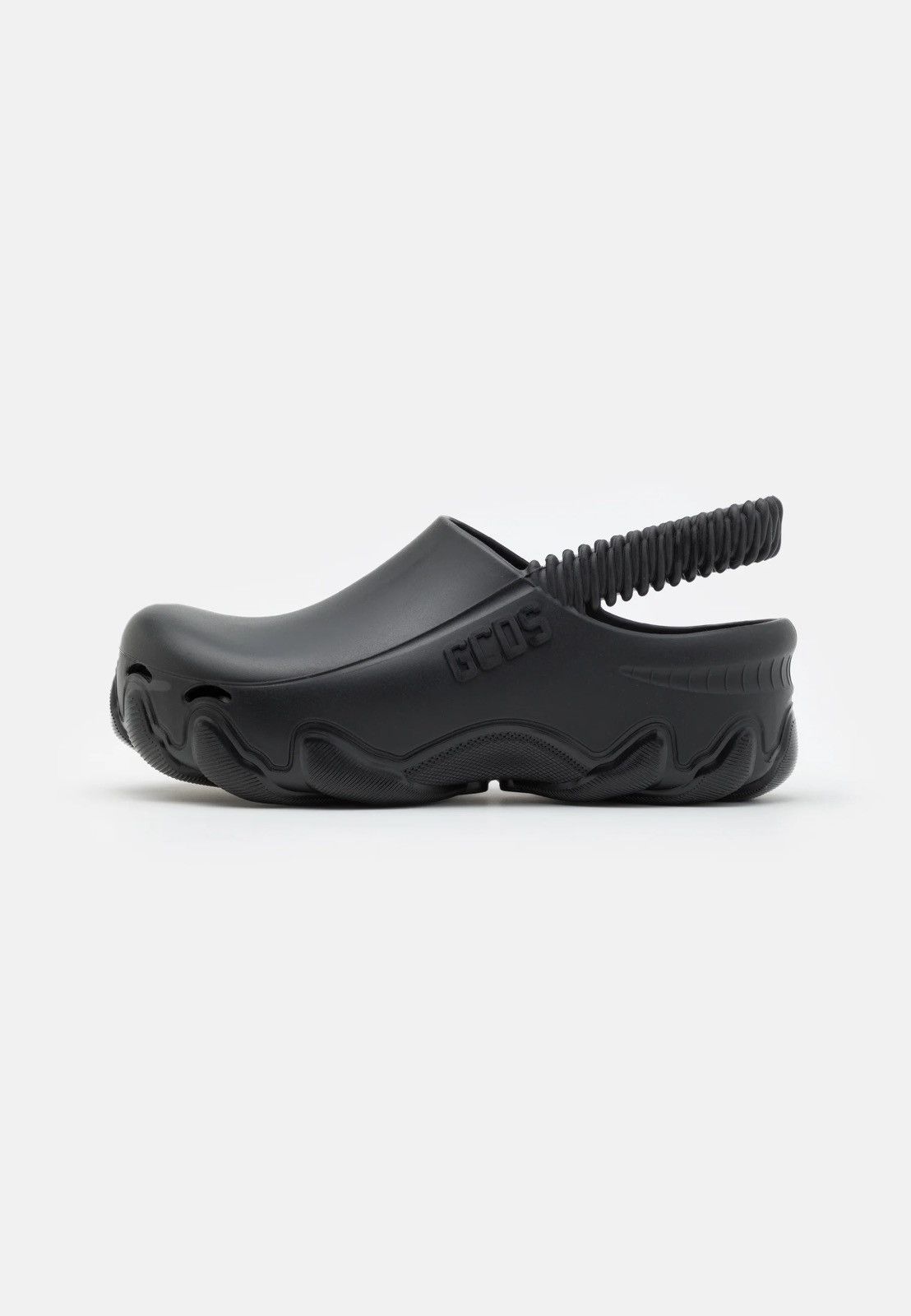 !DS! SS22 GCDS IBEX Black Clogs