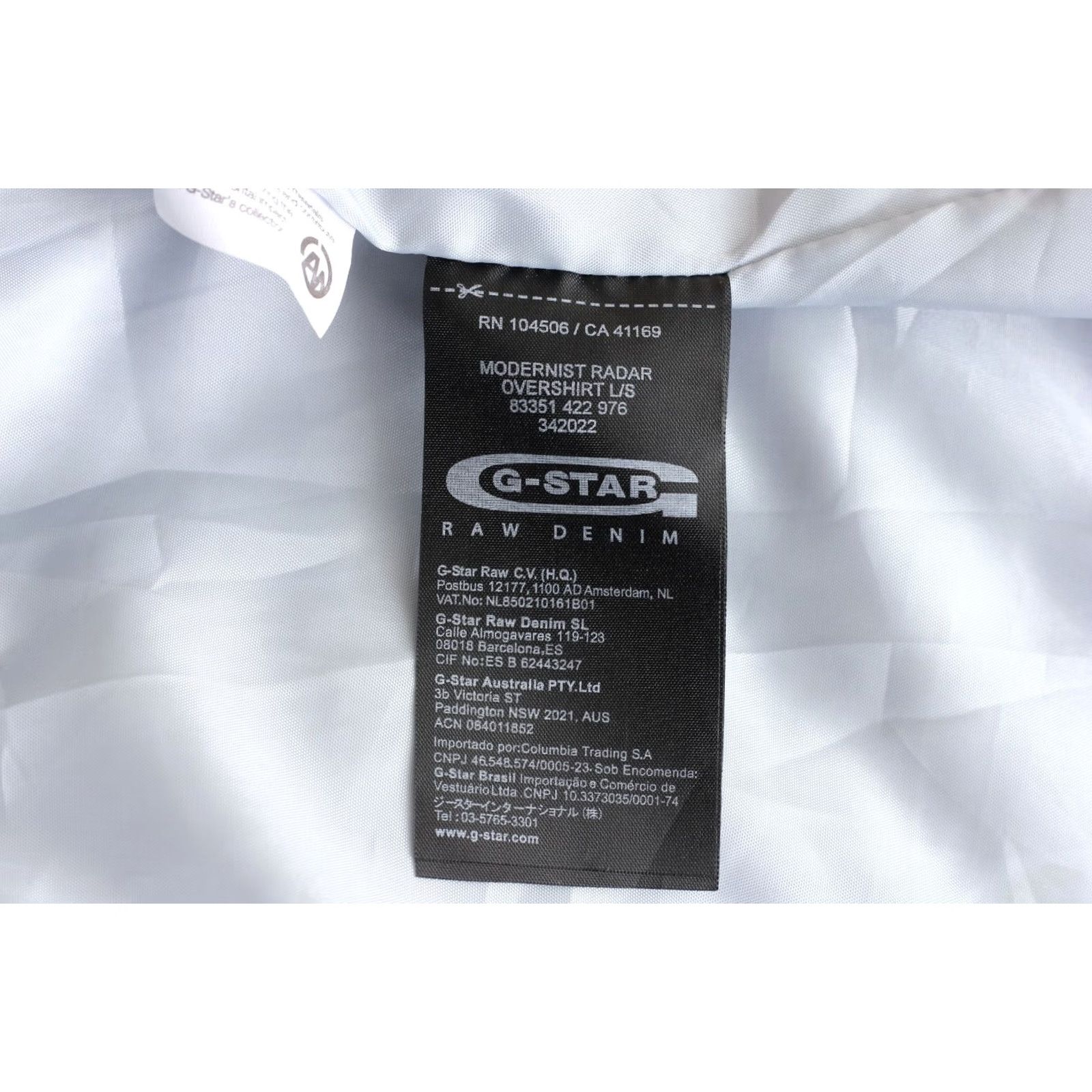 G-Star G-Star MODERNIST RADAR OVERSHIRT L/S Jacket Women M Black Canvas Jacket Womens Size M Modern Designer Casual Autumn Spring Summer Winter Size M / US 6-8 / IT 42-44 - 7 Thumbnail