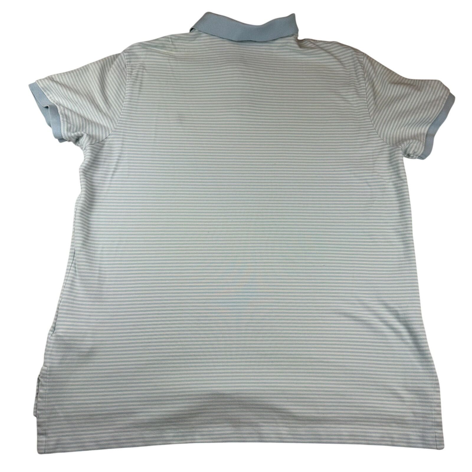 Polo Ralph Lauren Polo Ralph Lauren Custom Fit Striped Polo Shirt XXL Size US XXL / EU 58 / 5 - 2 Thumbnail