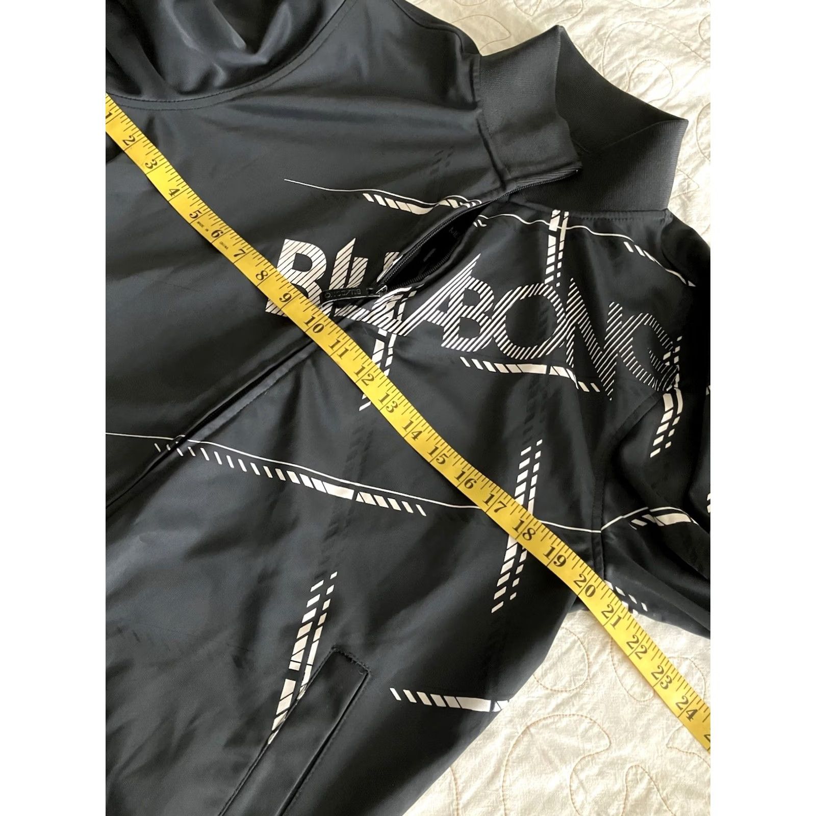 Billabong VINTAGE Billabong Surf Mens Black Track Jacket Mid Zip Bottle Opener Full Zip Logo Jacket Mens Black Striped 99064 Size US M / EU 48-50 / 2 - 6 Thumbnail