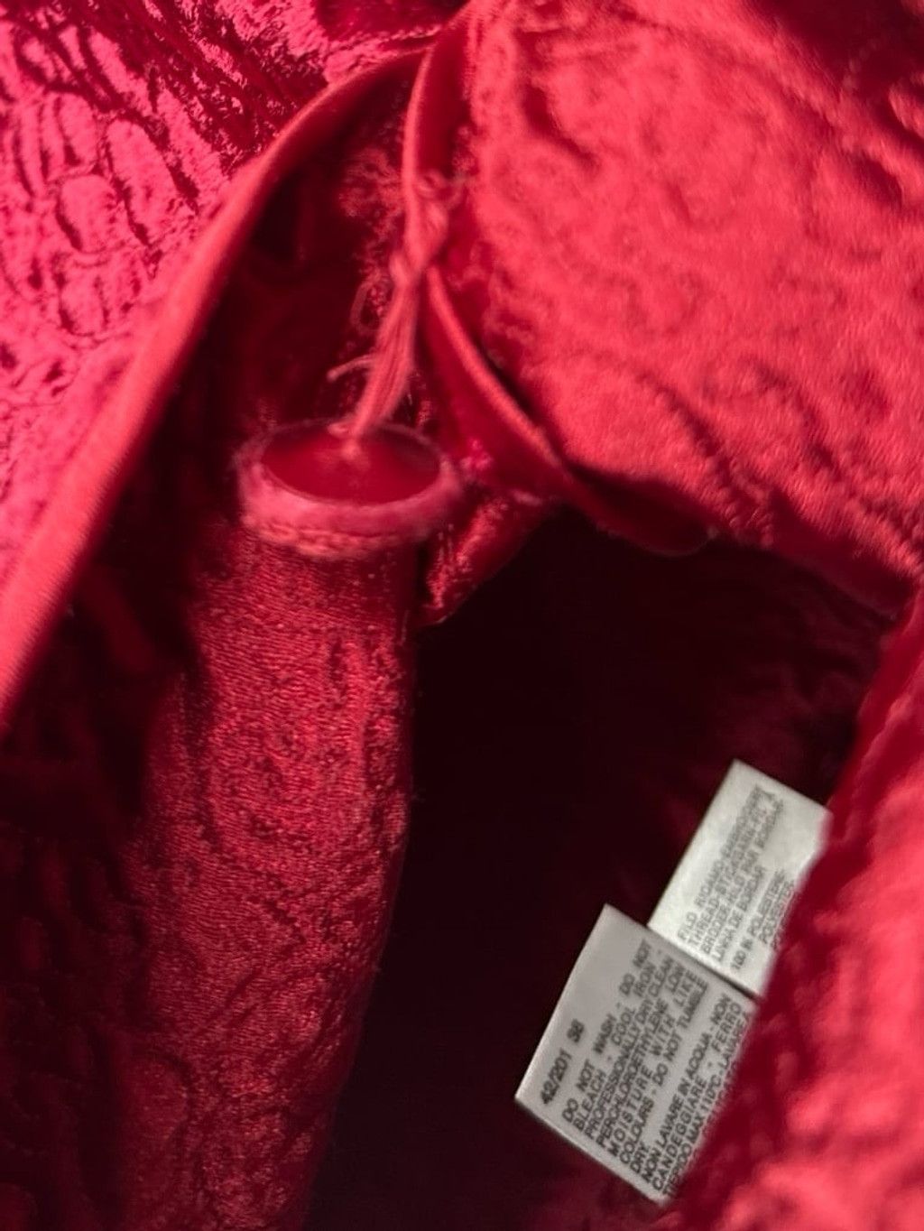 Max Mara NWOT MaxMara textured velvety feel one button red blazer 4 Size S / US 4 / IT 40 - 11 Thumbnail