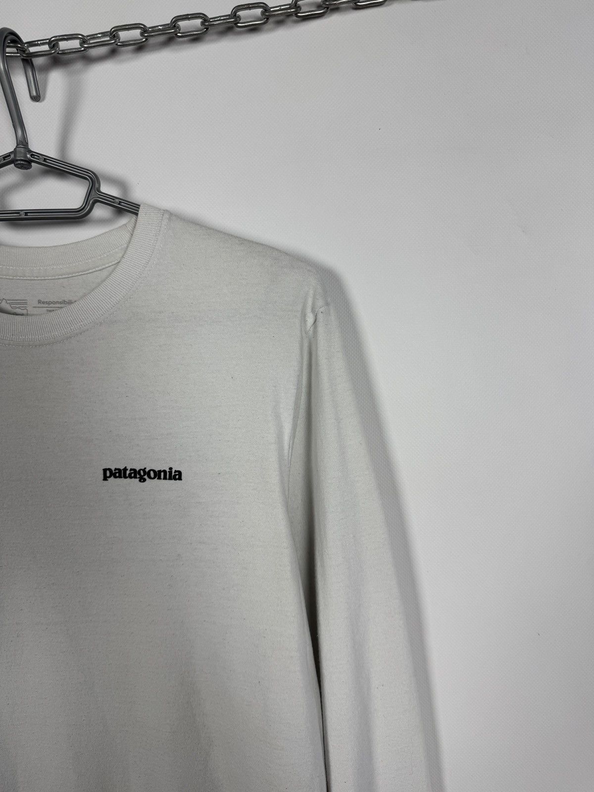 Patagonia Patagonia Long Sleeve T-Shirt Big Logo Outdoor Trekking Sz S Size US S / EU 44-46 / 1 - 3 Thumbnail