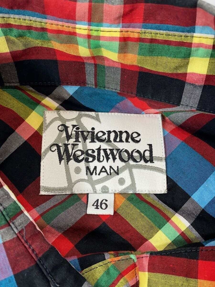 Vivienne Westwood Plaid Orb Button Shirt Size US S / EU 44-46 / 1 - 9 Thumbnail