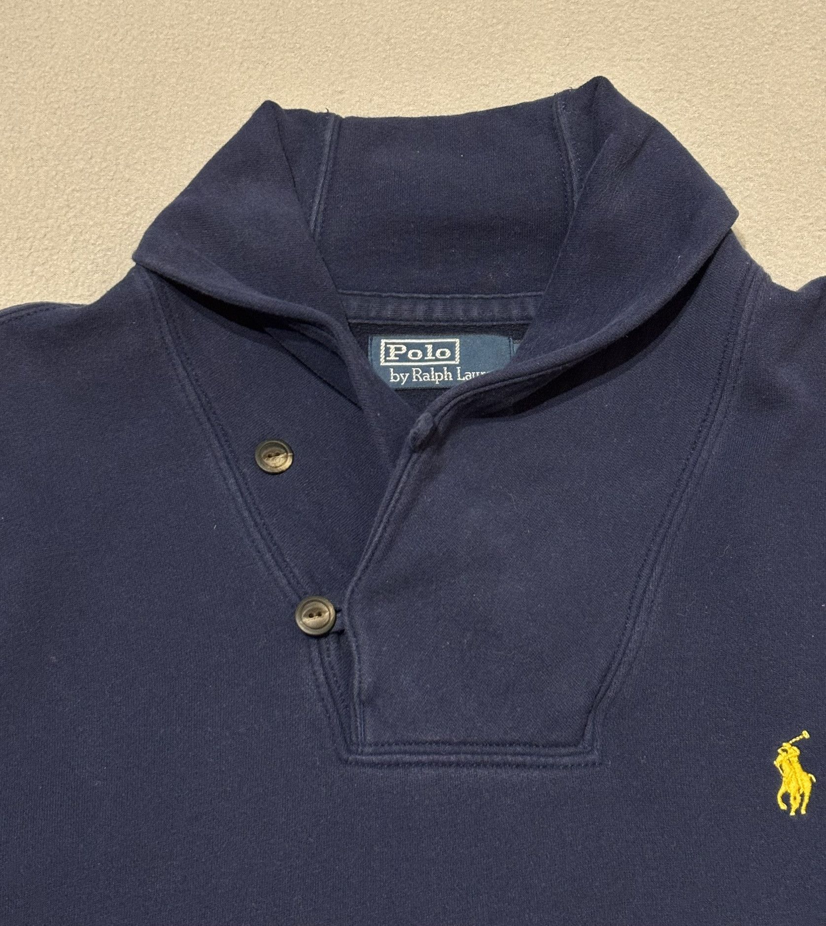 Polo Ralph Lauren Polo Ralph Lauren Shawl Collar Sweater, Size L Size US L / EU 52-54 / 3 - 8 Thumbnail