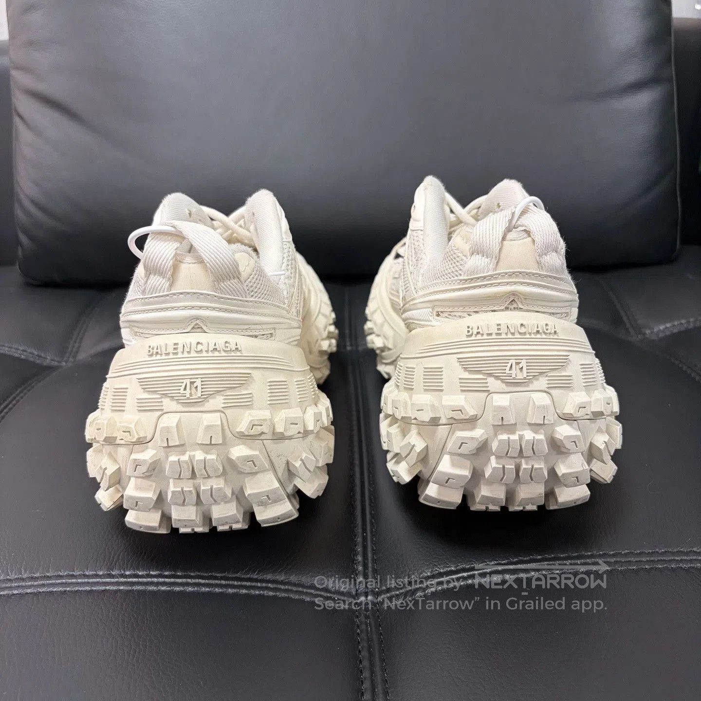 Balenciaga Balenciaga White Casual Thick Sole Shoes. Size US 8 / EU 41 - 3 Thumbnail