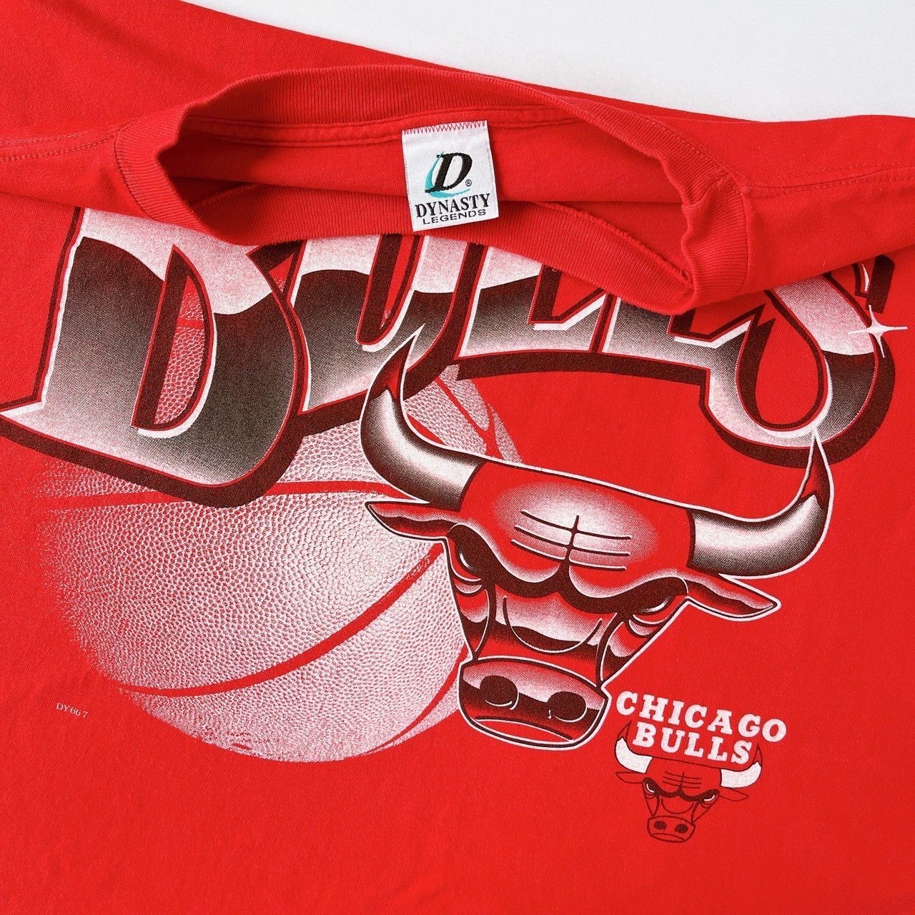Vintage 90s Chicago Bulls NBA t-shirt/ XL Size US L / EU 52-54 / 3 - 9 Thumbnail