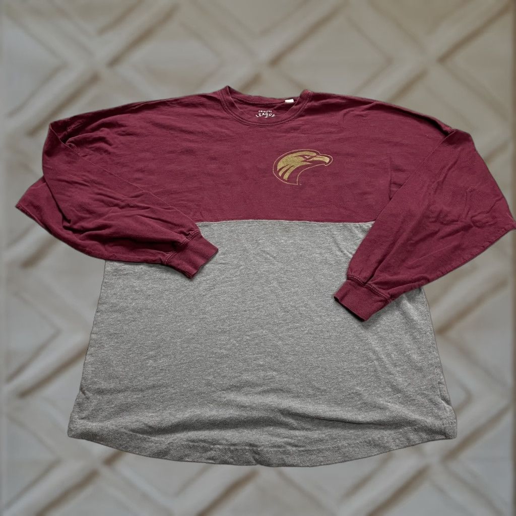Vintage VINTAGE? No. League Collegiate Outfitters T-Shirt Mens Medium Red Gray Louisiana University Size US M / EU 48-50 / 2 - 1 Thumbnail