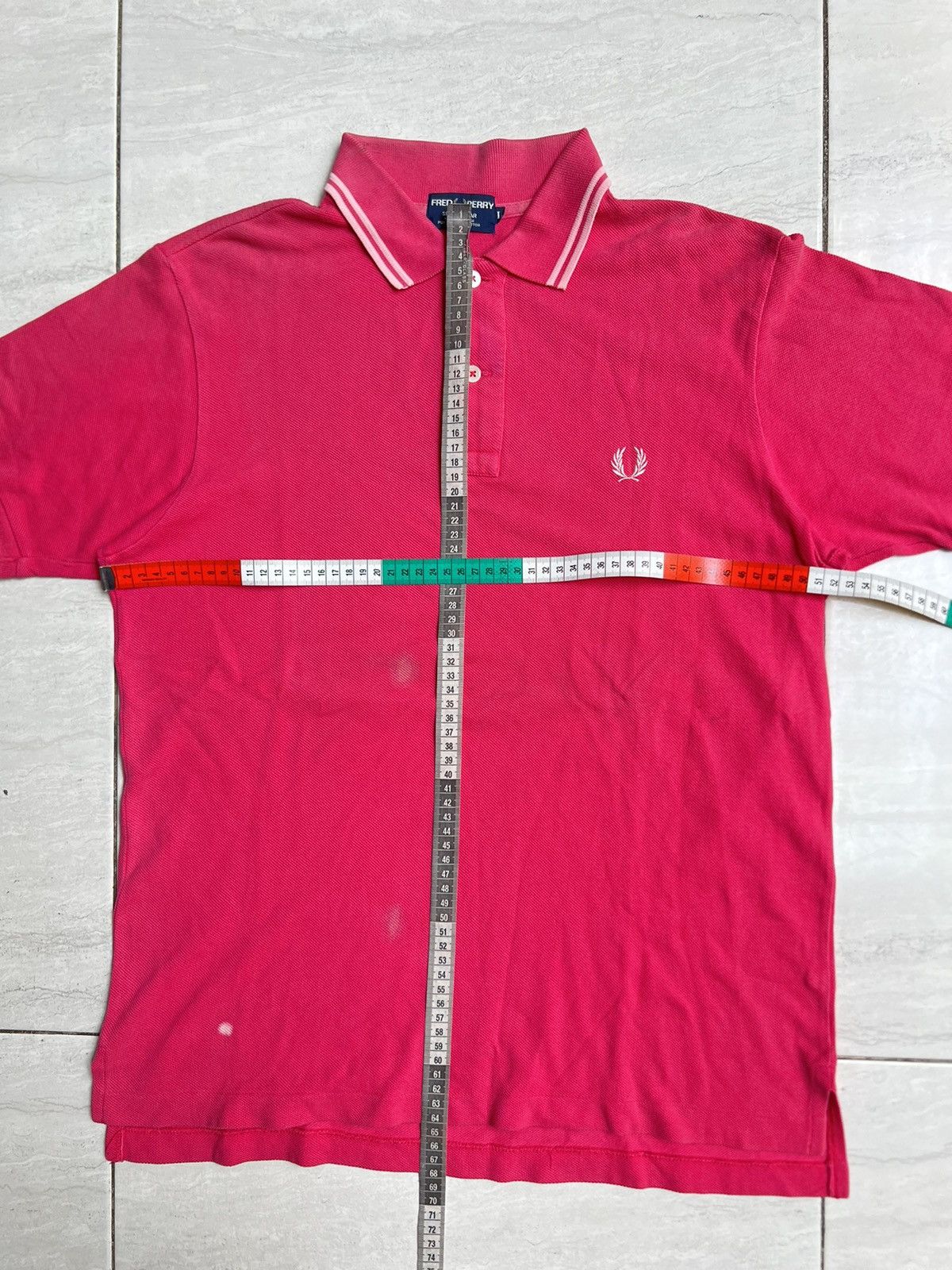 Fred Perry FRED PERRY Pink T-shirt Size US S / EU 44-46 / 1 - 2 Thumbnail
