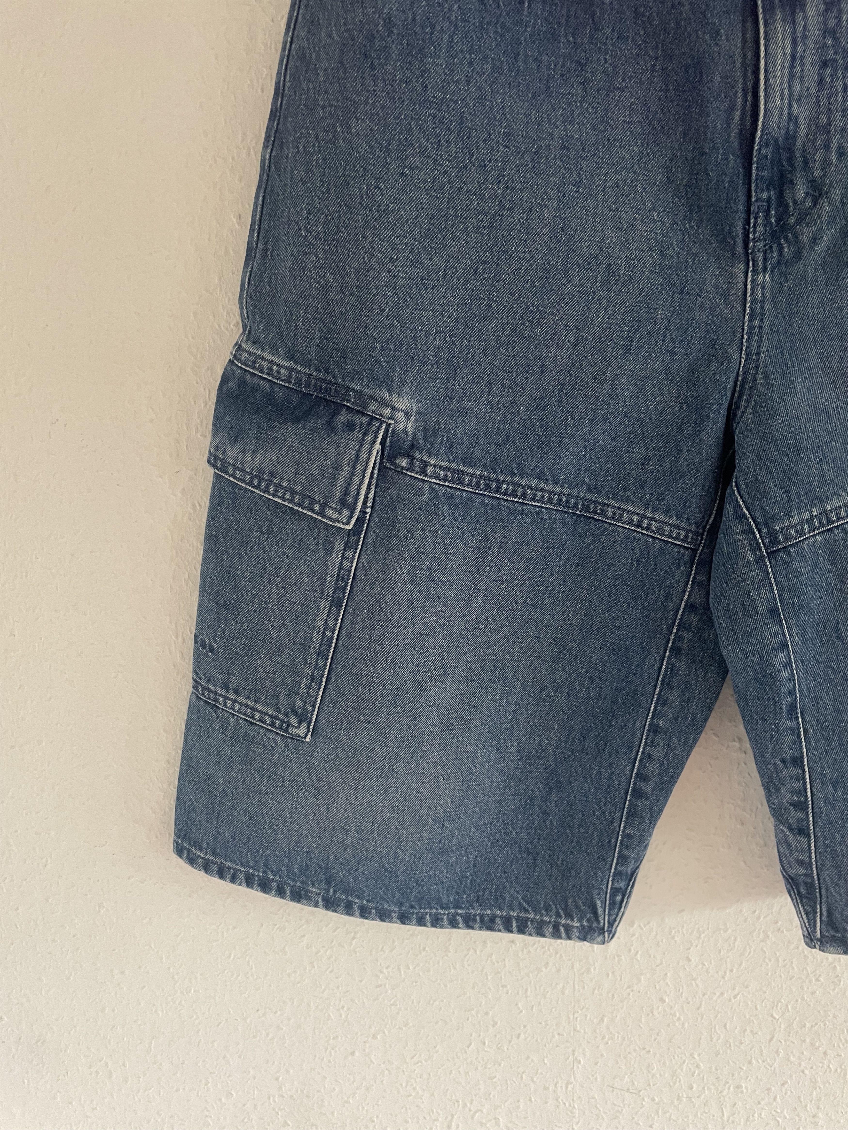 Givenchy Cargo Denim Shorts Size US 33 - 7 Thumbnail