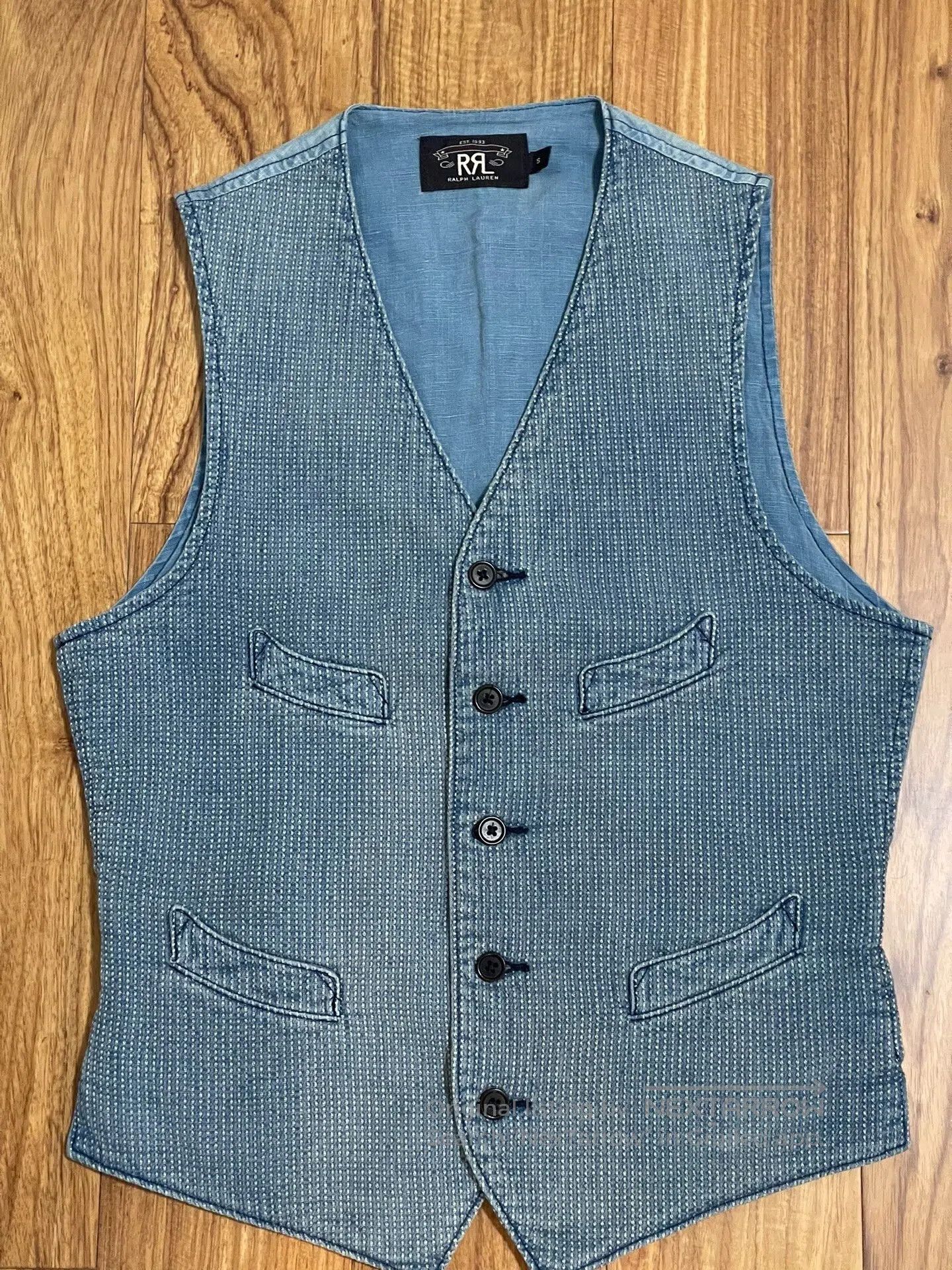 RRL Double RL Charm Vest.
