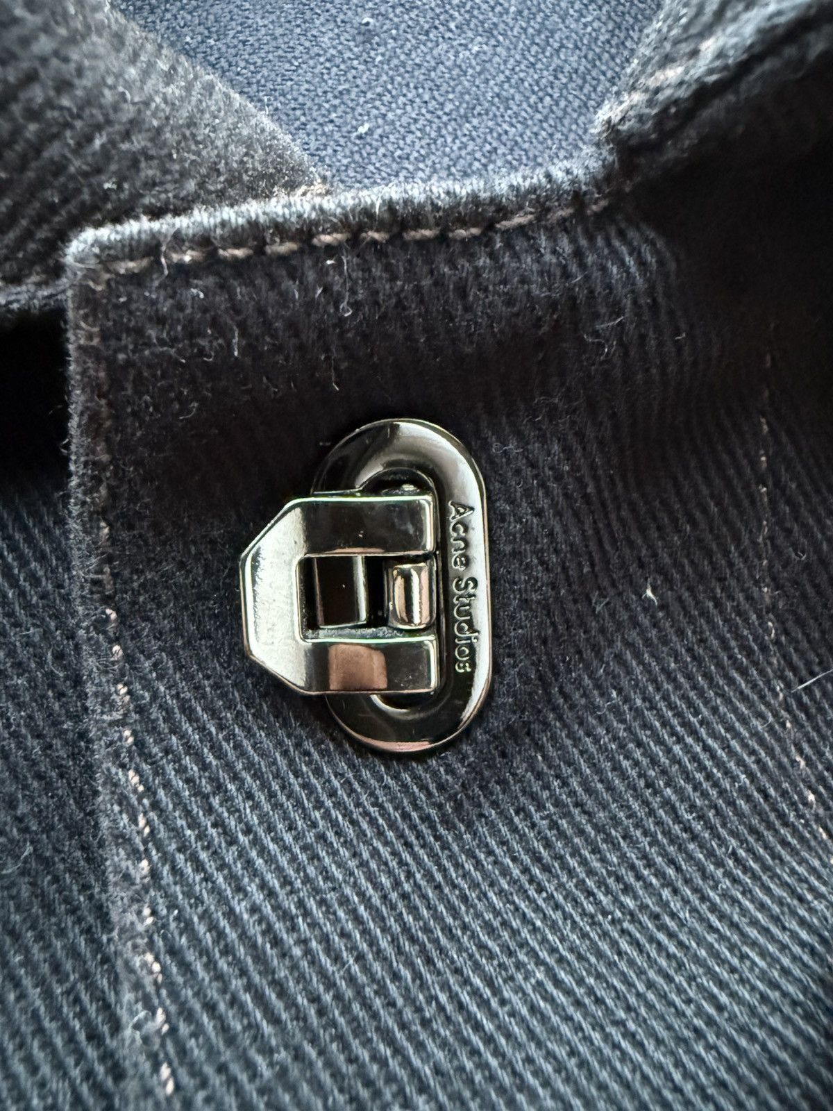 Acne Studios Acne Studios Black Denim Jacket Size US S / EU 44-46 / 1 - 3 Thumbnail