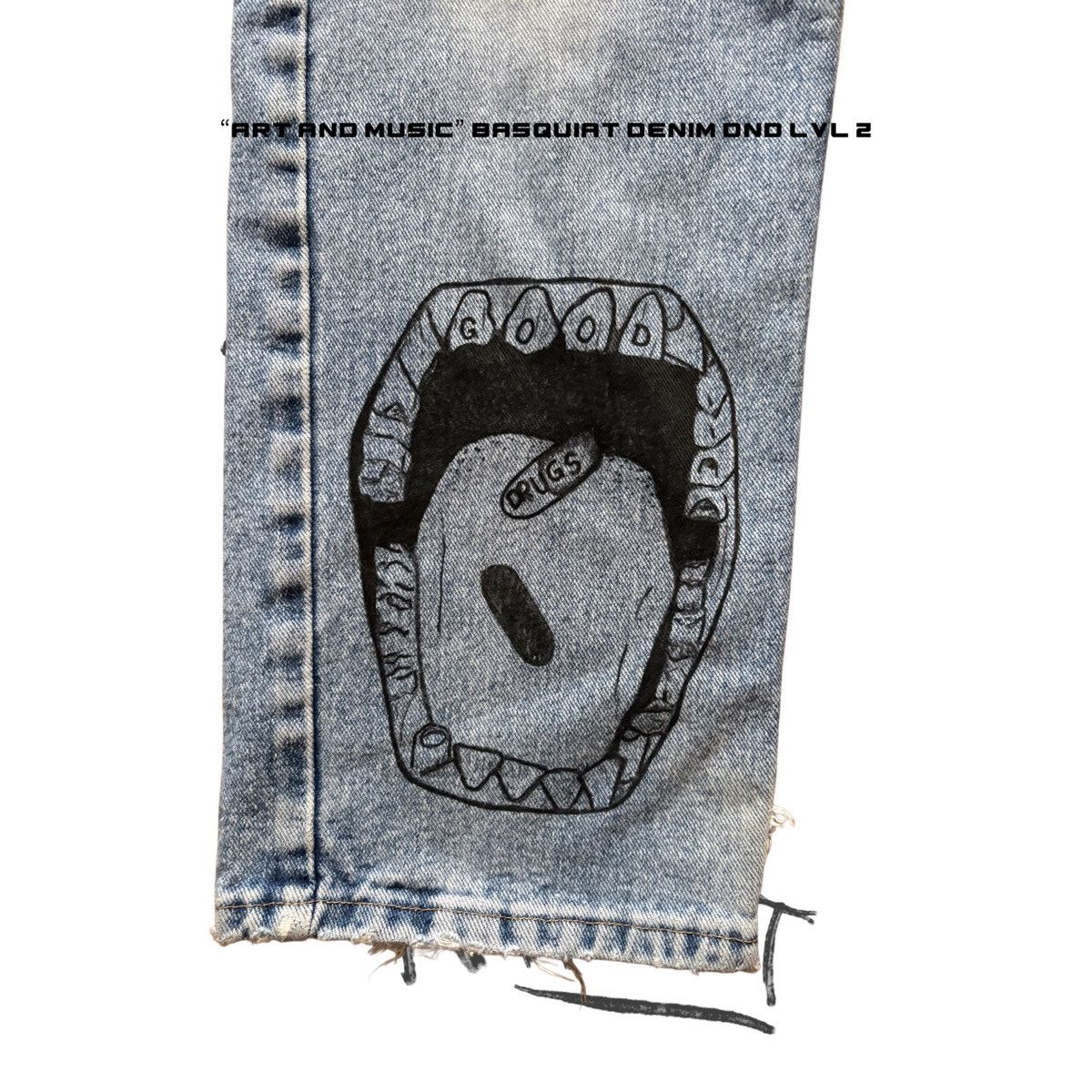 Other “Art and Music” DND LVL 2 Basquiat Heavyweight Denim Size US 32 / EU 48 - 5 Thumbnail