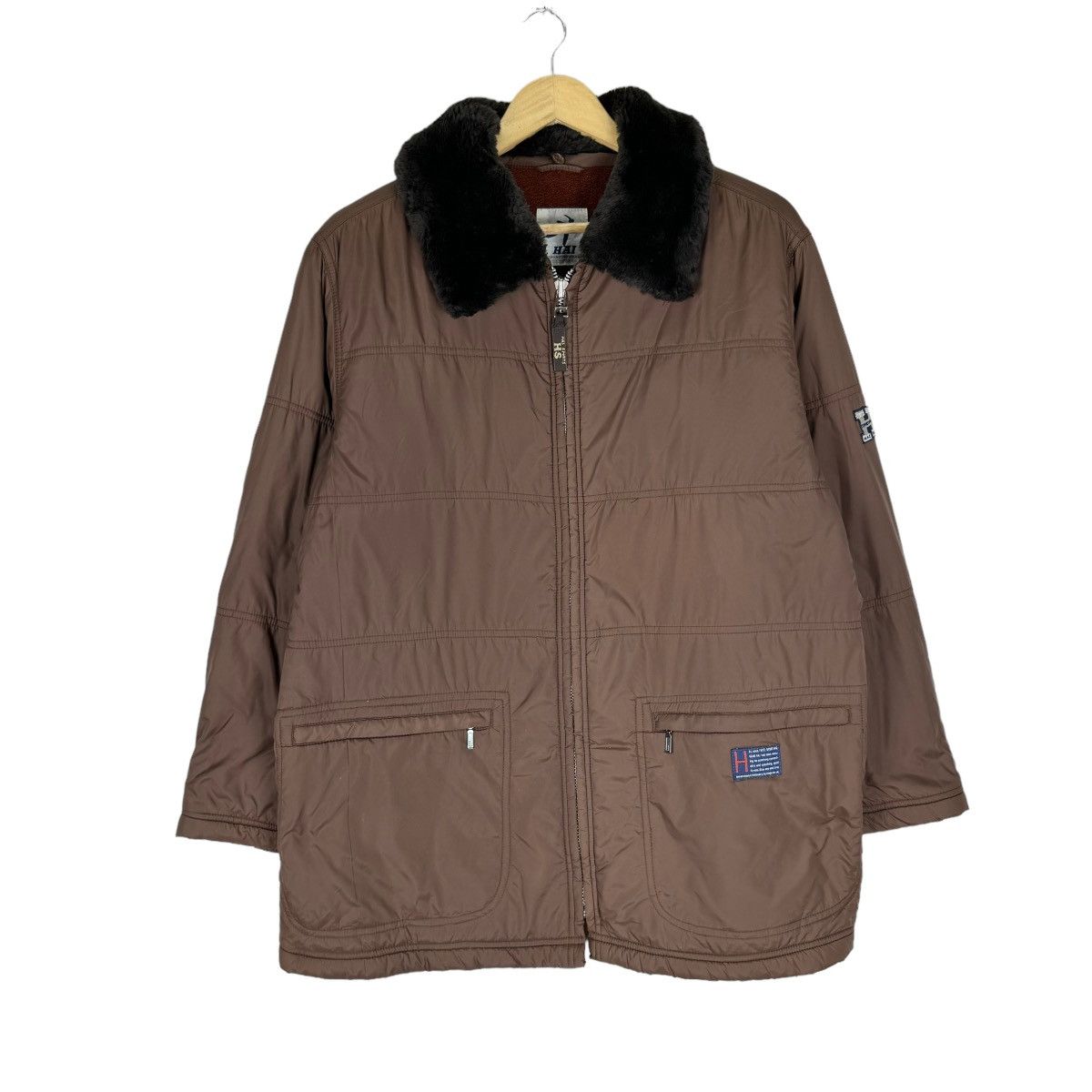 Hai Sporting Gear ☀️HAI SPORTING GEAR IS LIGHT PUFFER ATTACH FUR JACKET Size US M / EU 48-50 / 2 - 2 Thumbnail