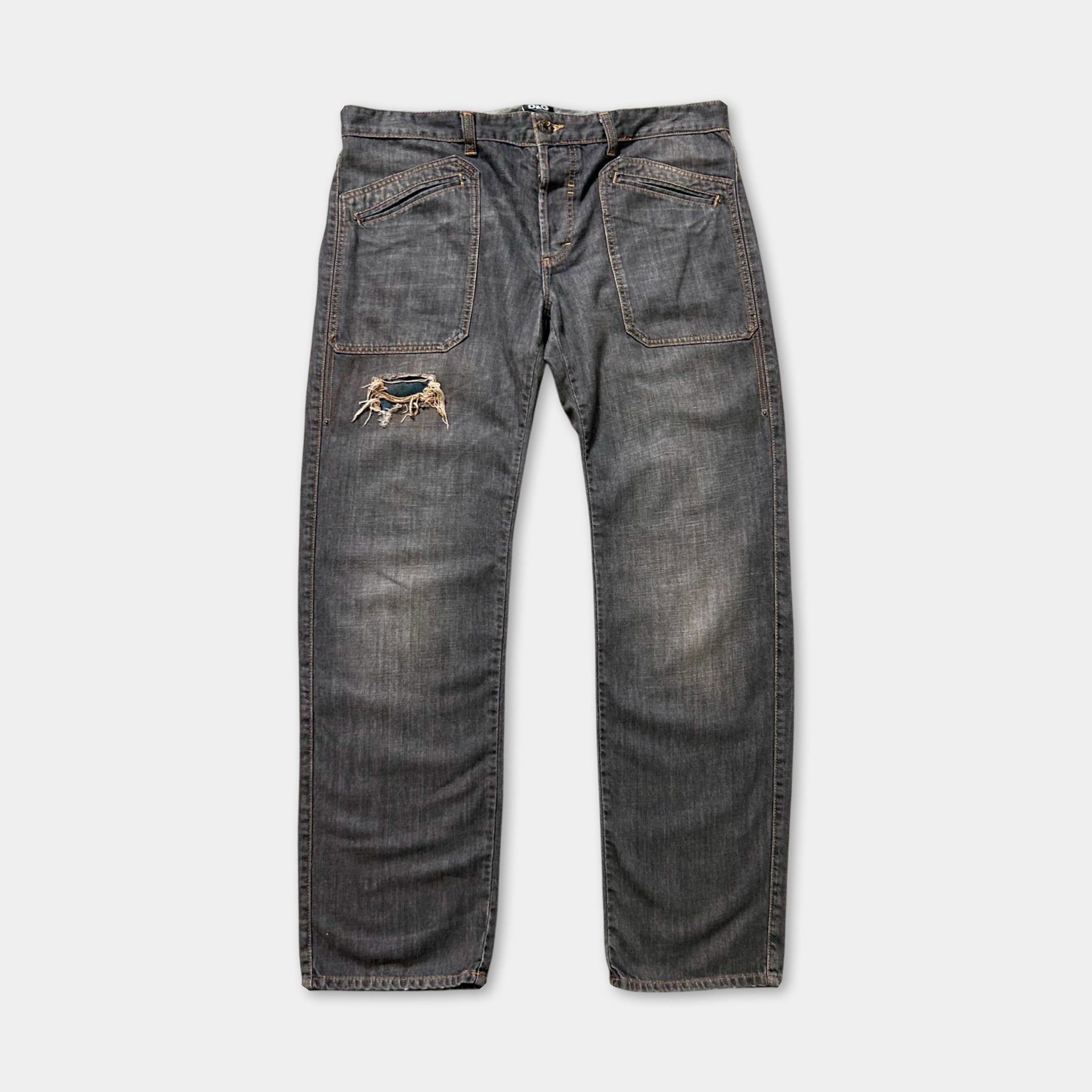 Dolce & Gabbana Dolce & Gabbana Work Baggy Pants Size US 43 - 1 Thumbnail