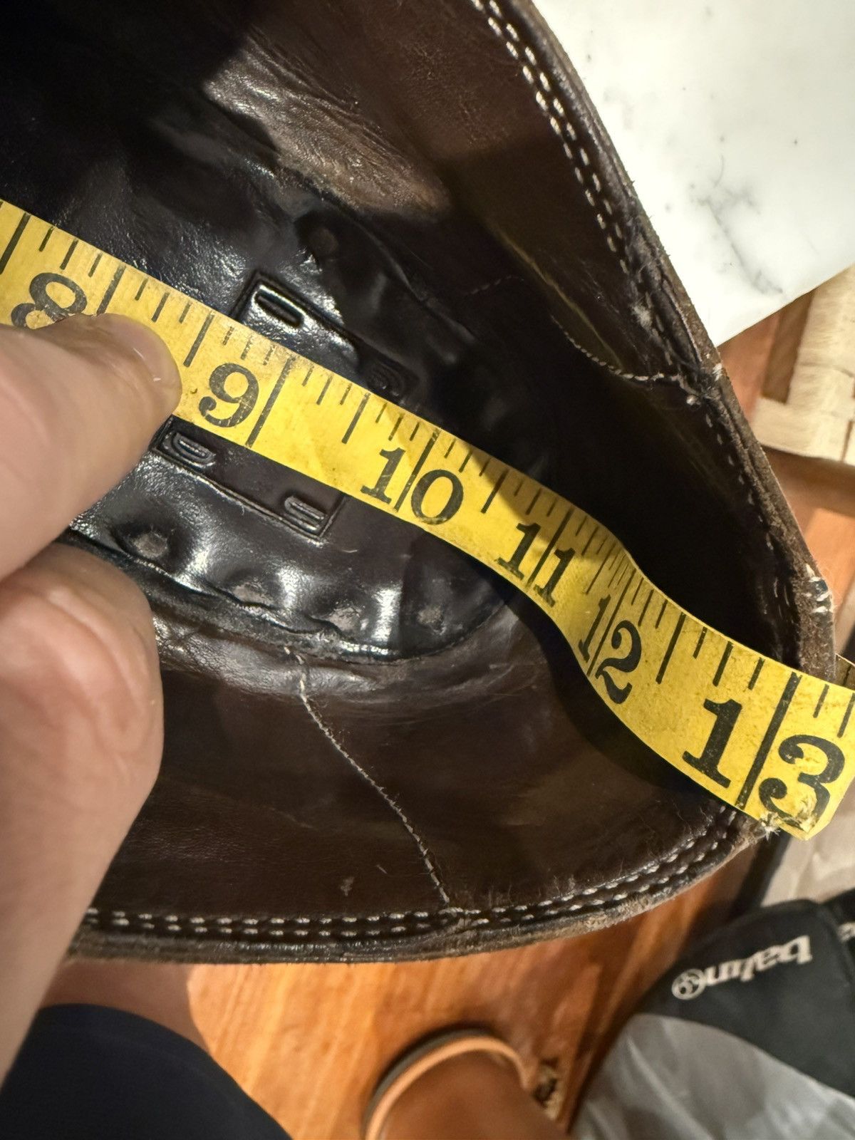 Guidi Brown Reverse Suede Derby Size US 12 / EU 45 - 4 Thumbnail