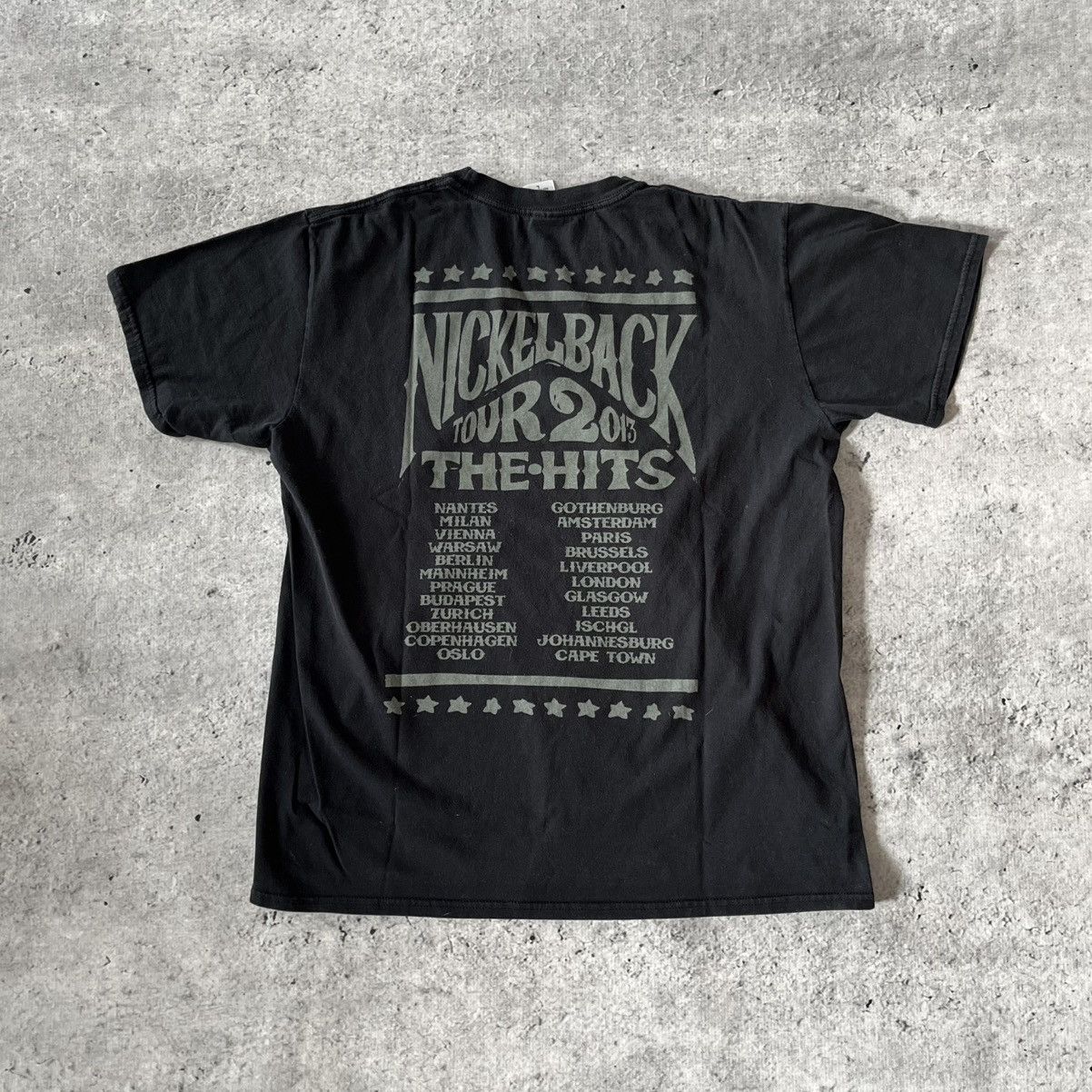 Band Tees × Vintage Nickelback „the hits” 2013 tour L vintage Size US L / EU 52-54 / 3 - 2 Thumbnail