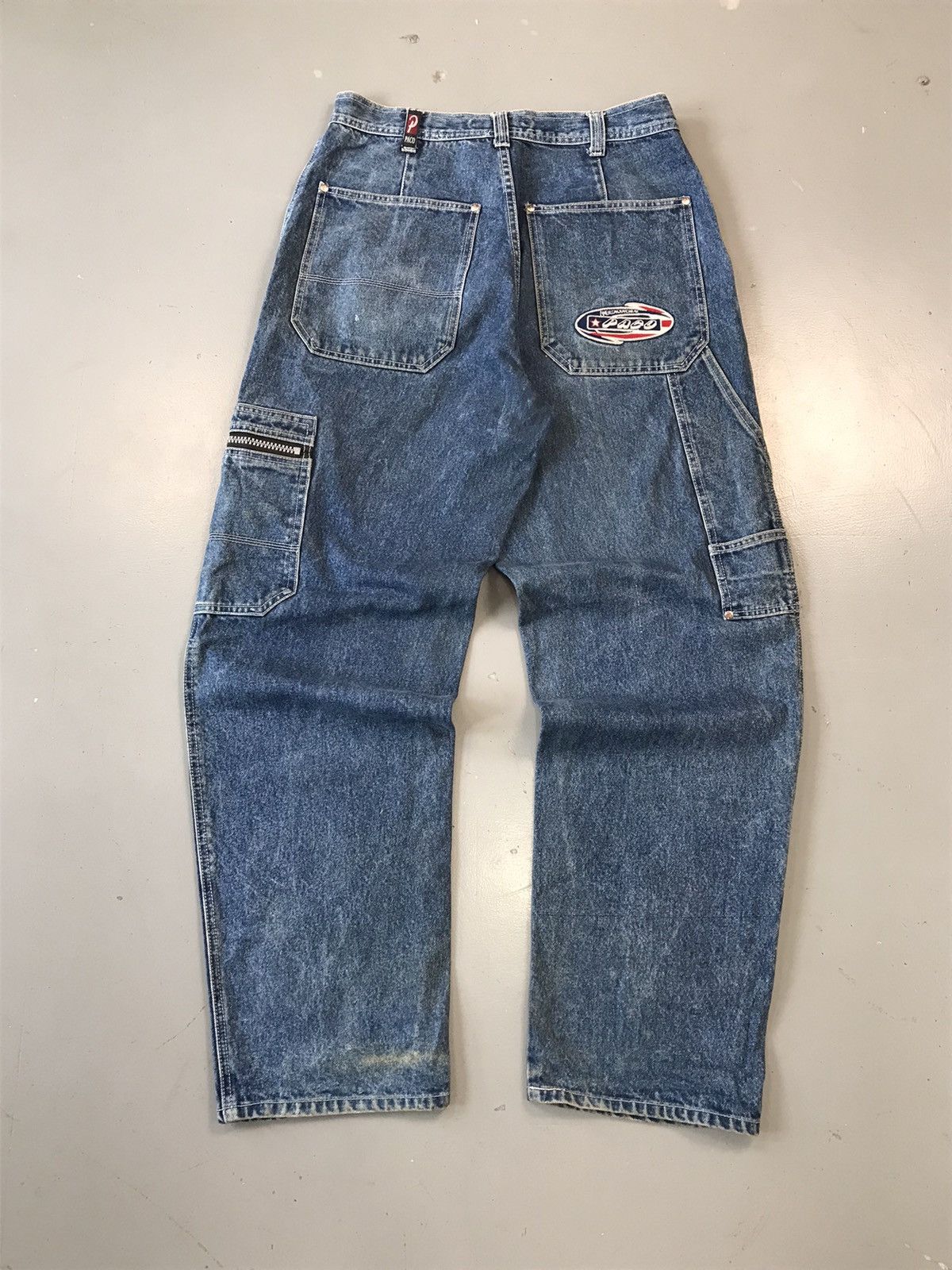 JNCO × Southpole × Vintage Vintage paco jeans baggy fit carpenter denim Size US 32 / EU 48 - 8 Thumbnail