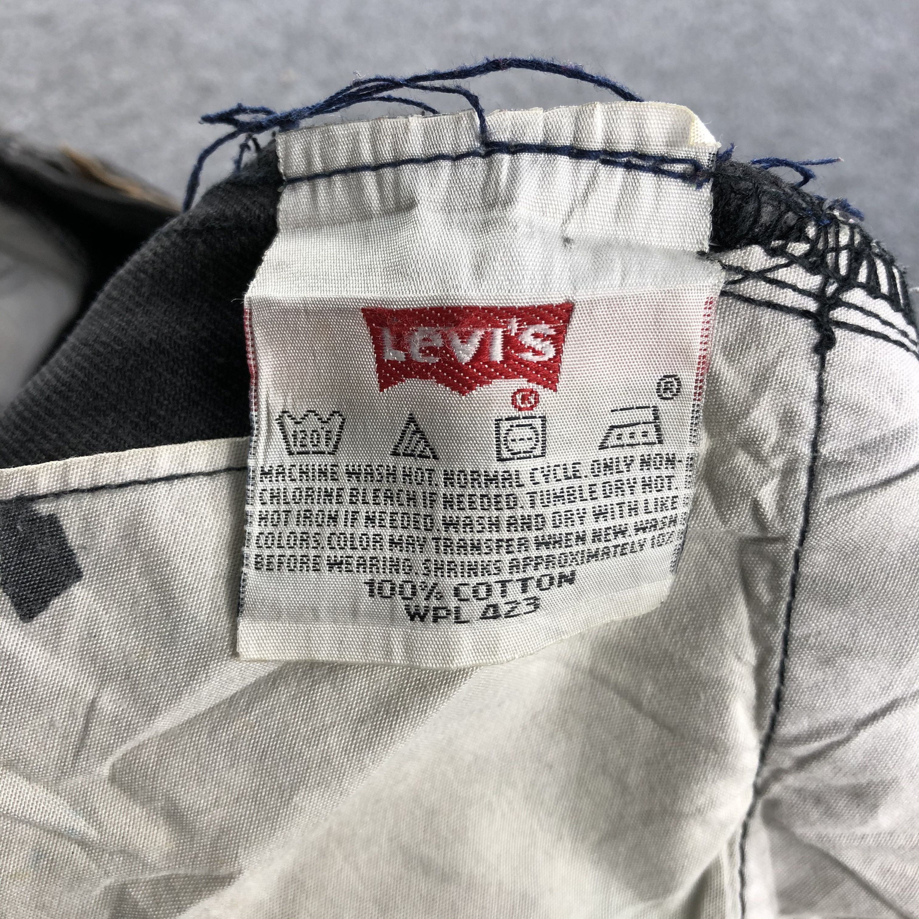 Levi's Vintage 90s Levis 501 Earth Tone Jeans-J1528 Size US 35 - 14 Thumbnail