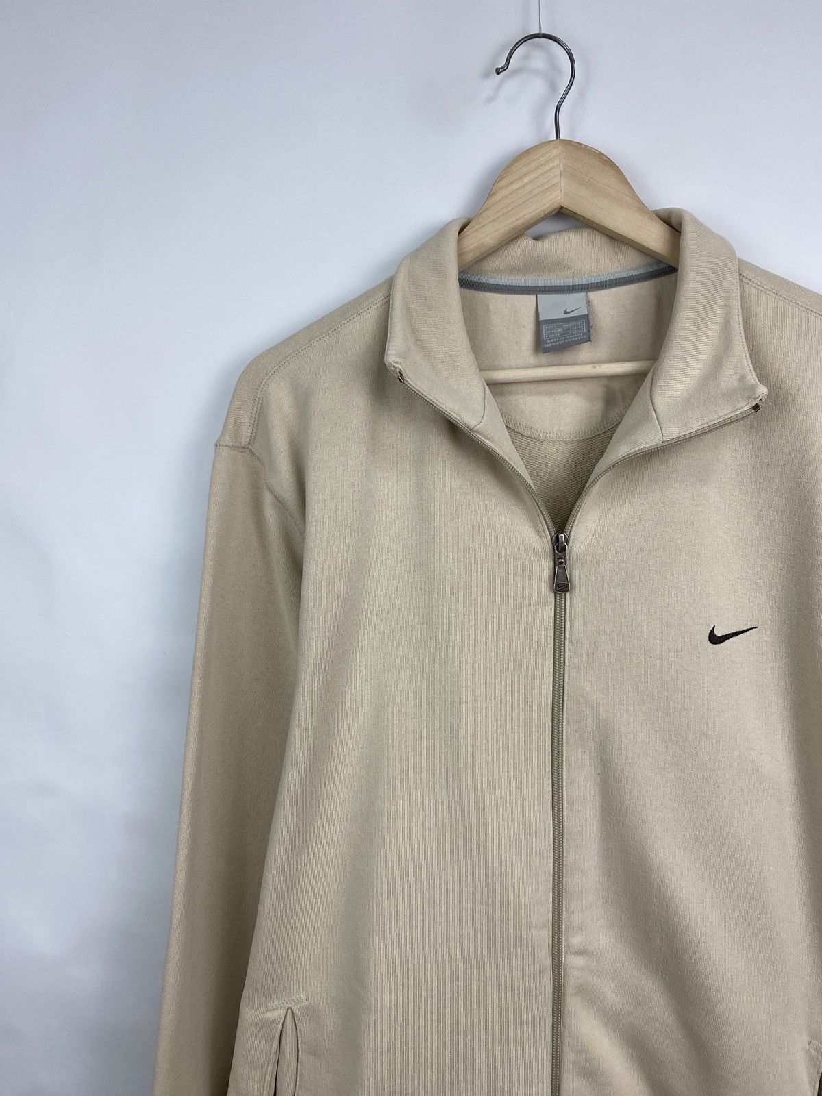Nike 🇺🇸 Vintage 90s Nike Athletic Zip Hoodie Rare Retro Y2K Hype Size US L / EU 52-54 / 3 - 2 Thumbnail