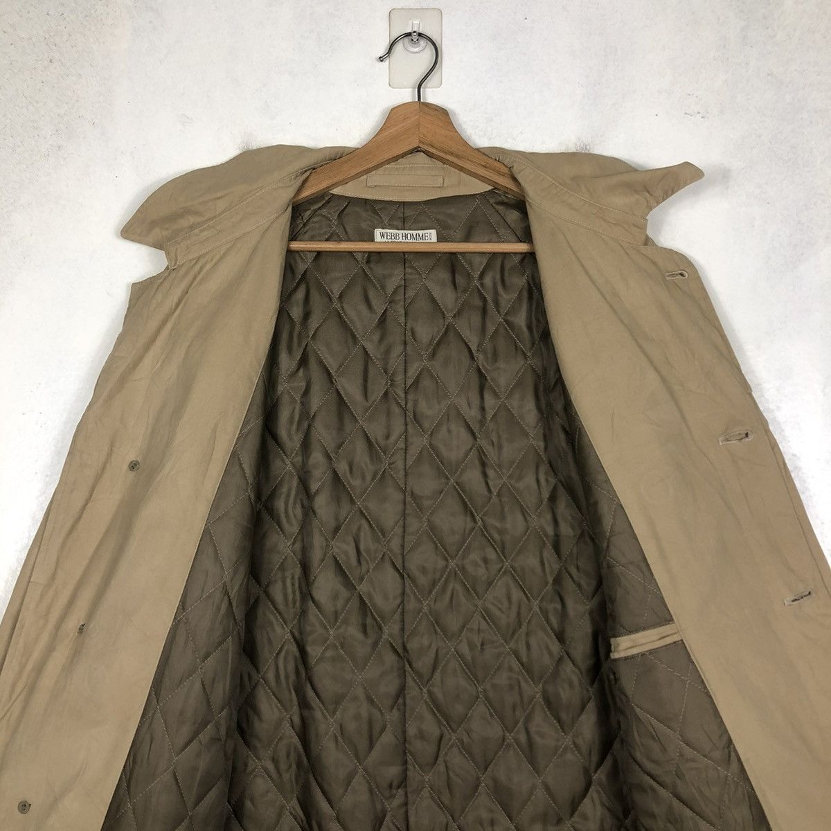 Japanese Brand 📌VINTAGE FLY LONG JACKET WEBB HOMME JAPAN MADE Size US L / EU 52-54 / 3 - 16 Thumbnail